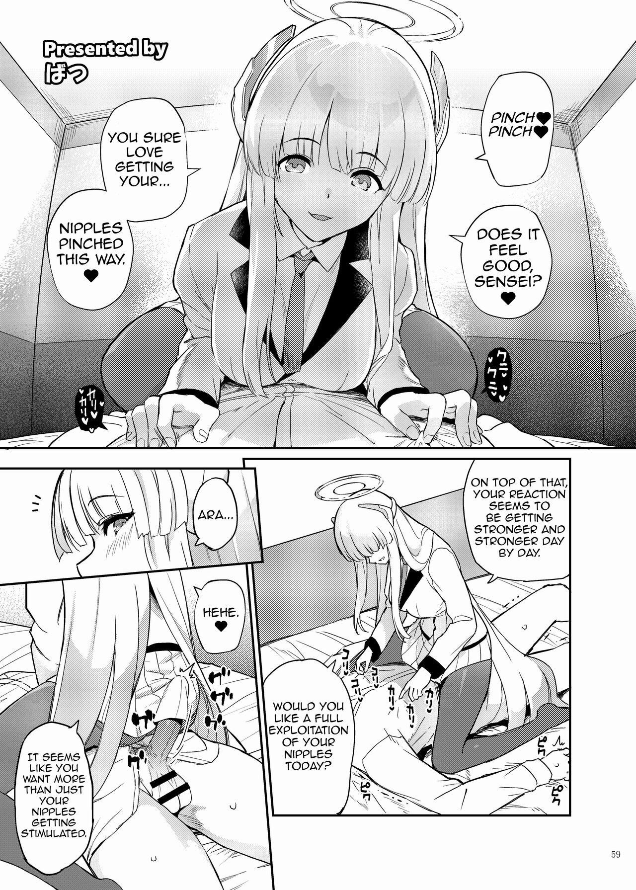 [Kakuzatou (Various)]BluArch Icha Love Ero Goudou "Zetsurin Taisai"(Blue Archive) [English] [Shiririn] [Digital] Page 61