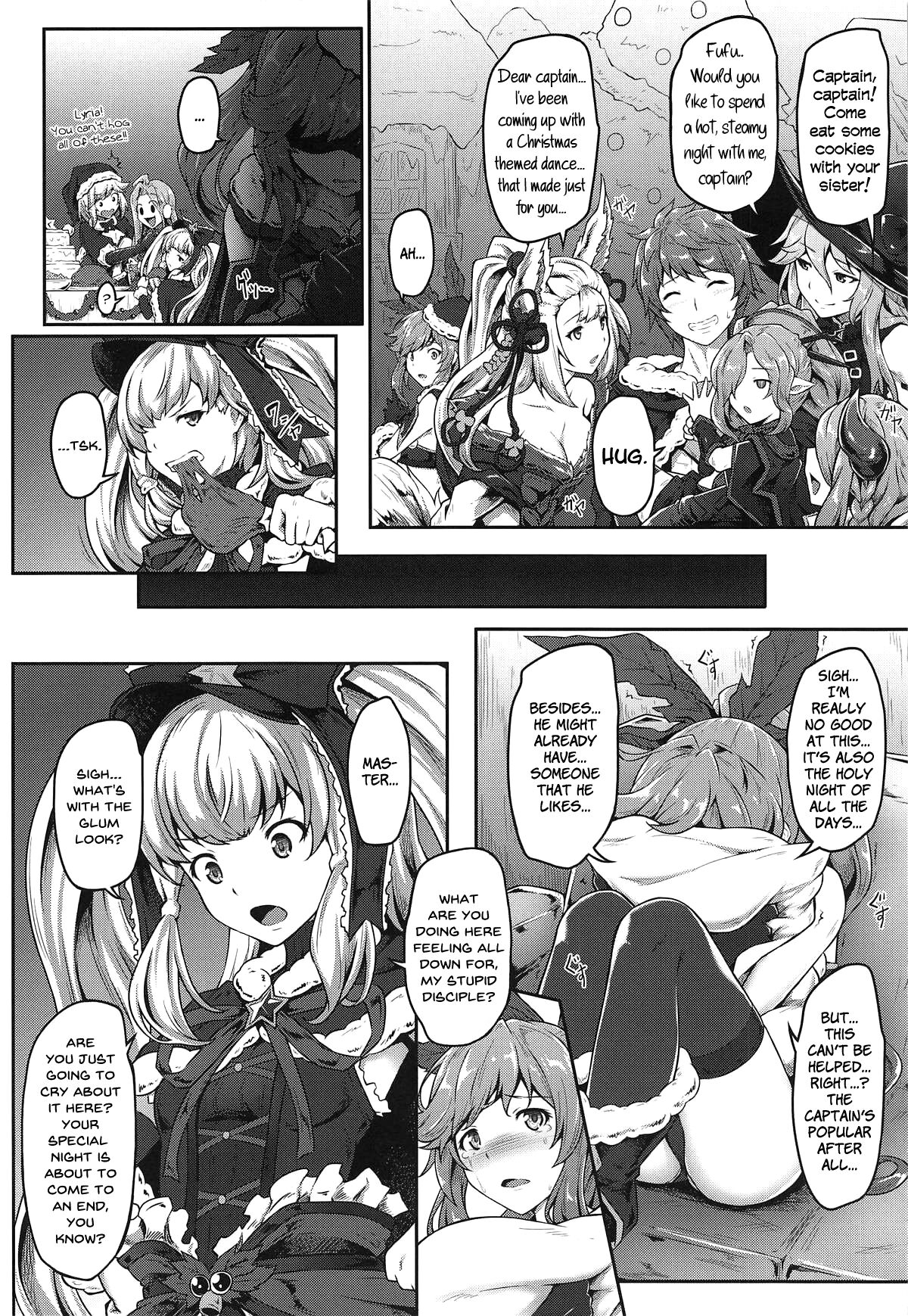 (C95) [e☆ALI-aL! (Ariesu Watanabe)]Danchou Love(Granblue Fantasy) [English] Page 4