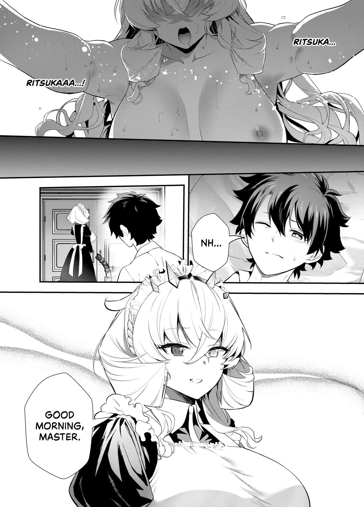 [Tenshinhan (Tanabun)]Oshigoto no Aima ni | In Between Work(Fate/Grand Order)  [English] [head empty] [Digital] Page 4