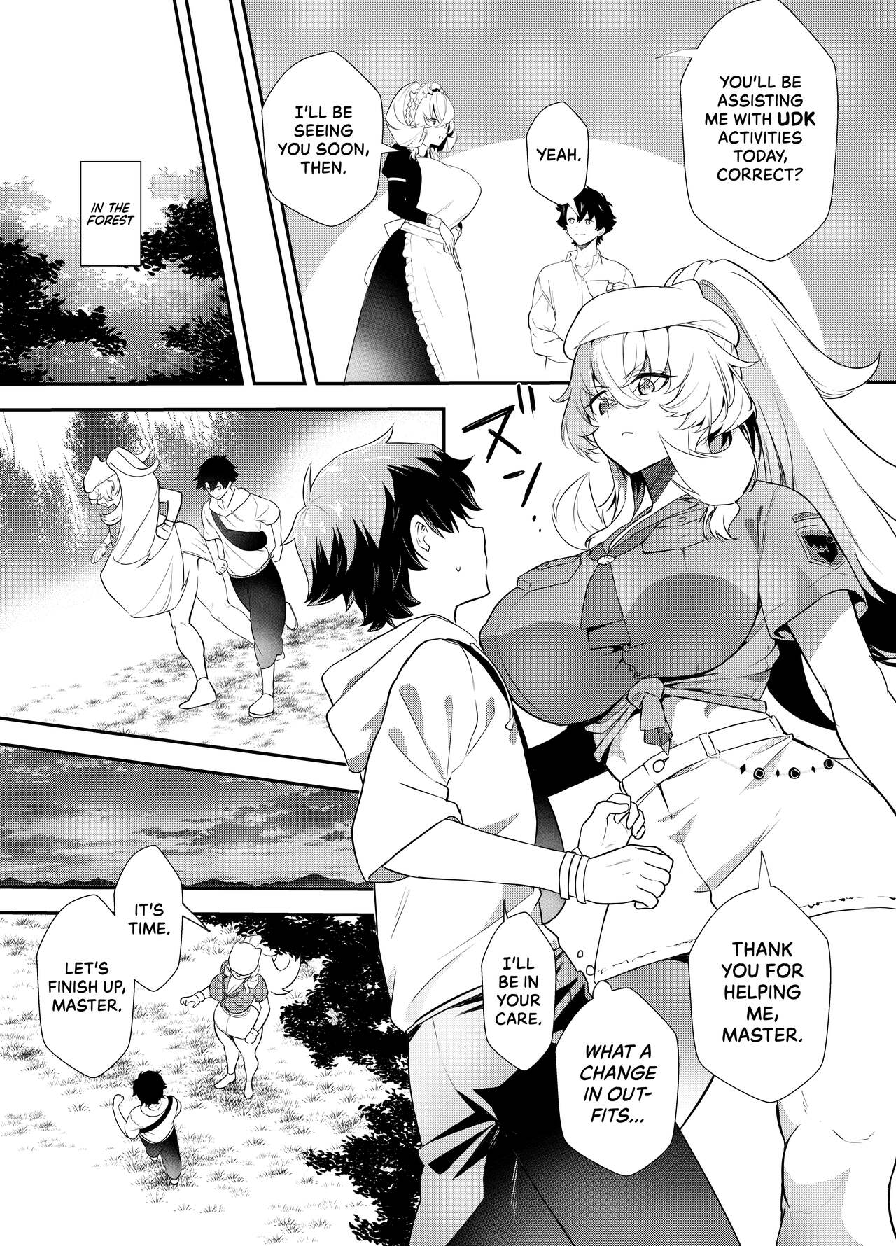 [Tenshinhan (Tanabun)]Oshigoto no Aima ni | In Between Work(Fate/Grand Order)  [English] [head empty] [Digital] Page 6