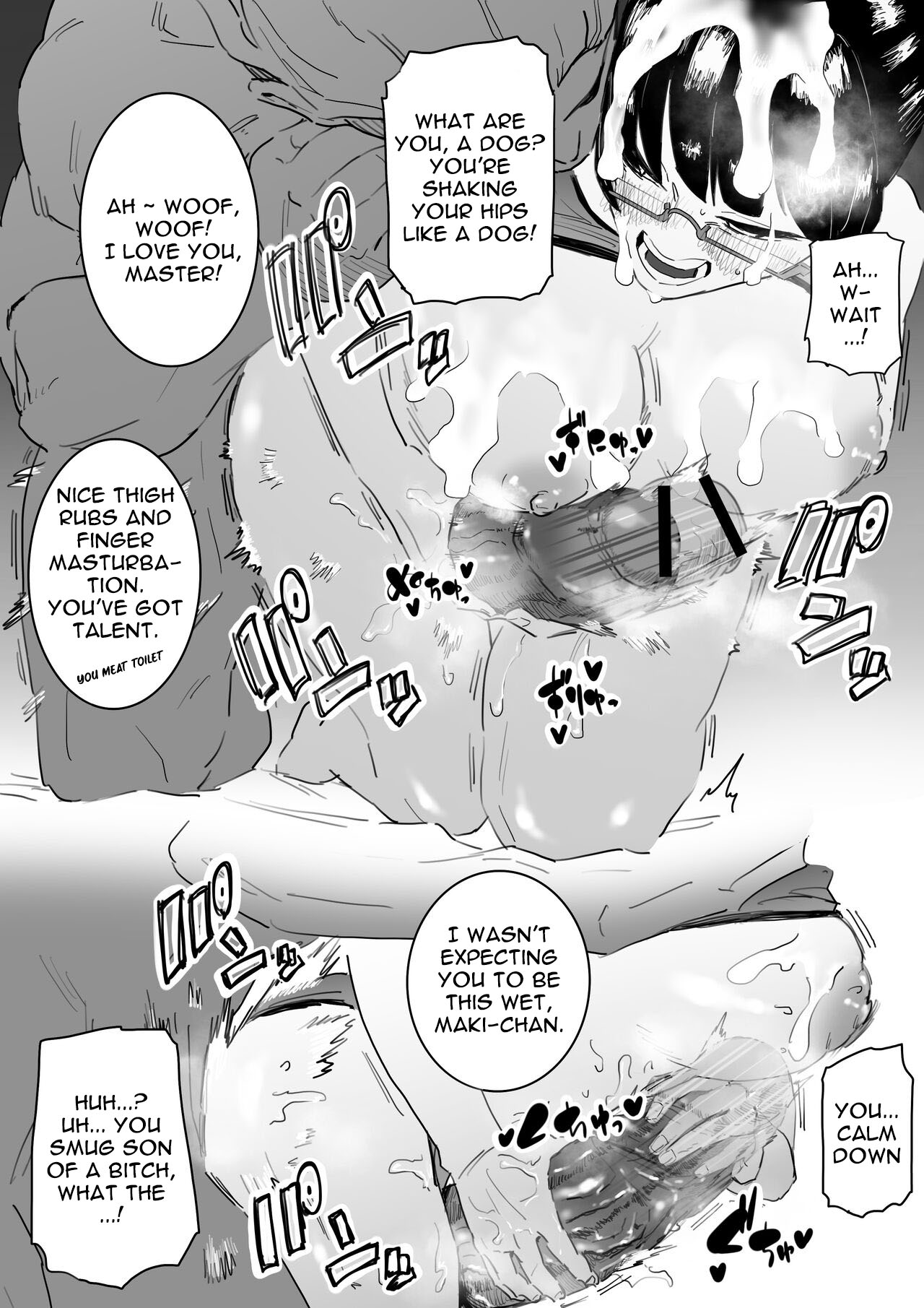 [Chiyo Mako]Kouhai no Tame ni Hitohadanuida Zenin Maki ga Onaho Ochi Suru Dake | Maki Zenin Takes Off Her Clothes for Her junior, Only to Fall Into Masturbation(Jujutsu Kaisen) [English] [Sora] Page 8