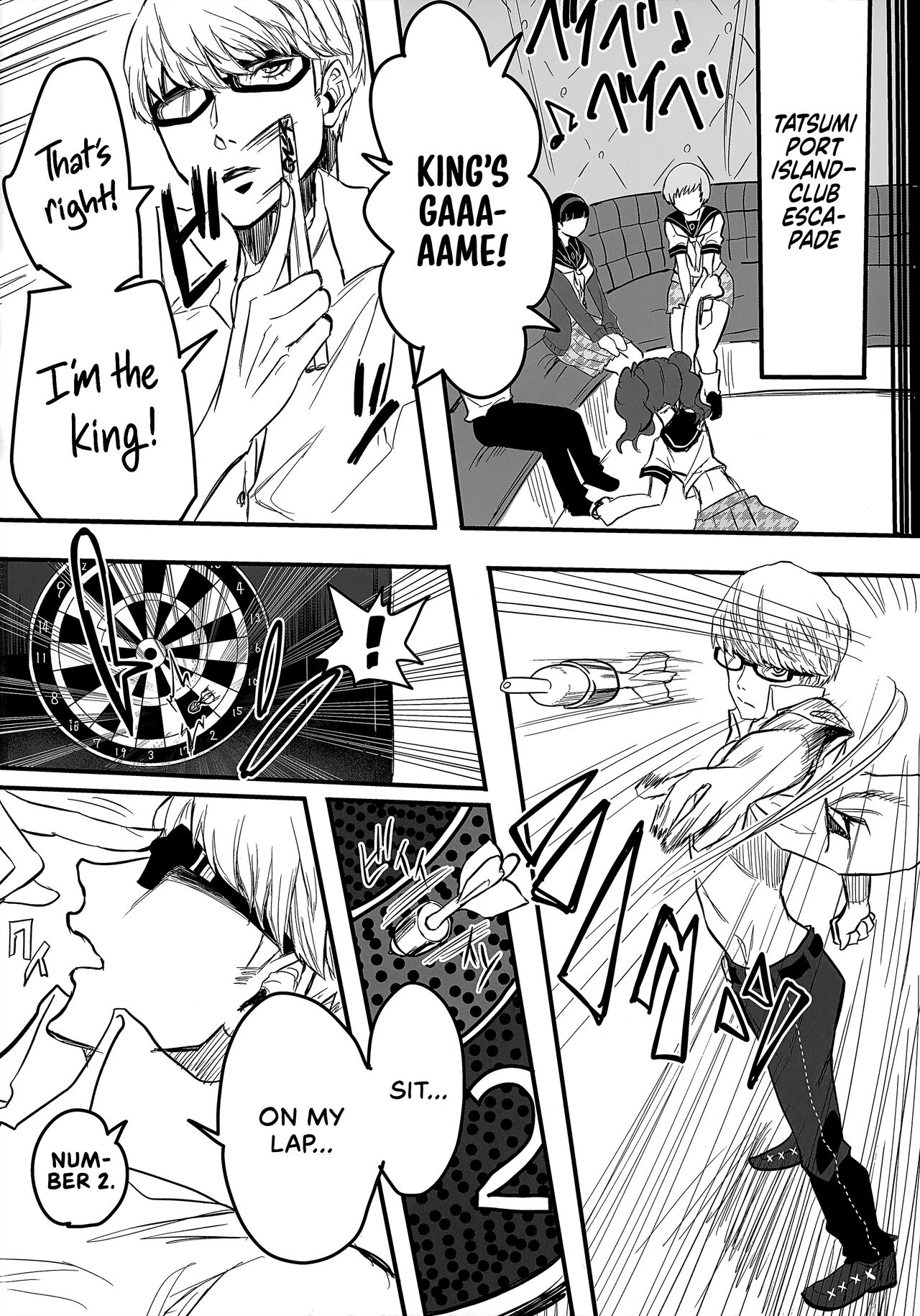 (C101) [Kurohamya (Kurosu)]Shuugaku Ryokou Comyu & Coop | Field Trip Report: Communication & Co-op(Persona 4, Persona 5) [English] [head empty] Page 13