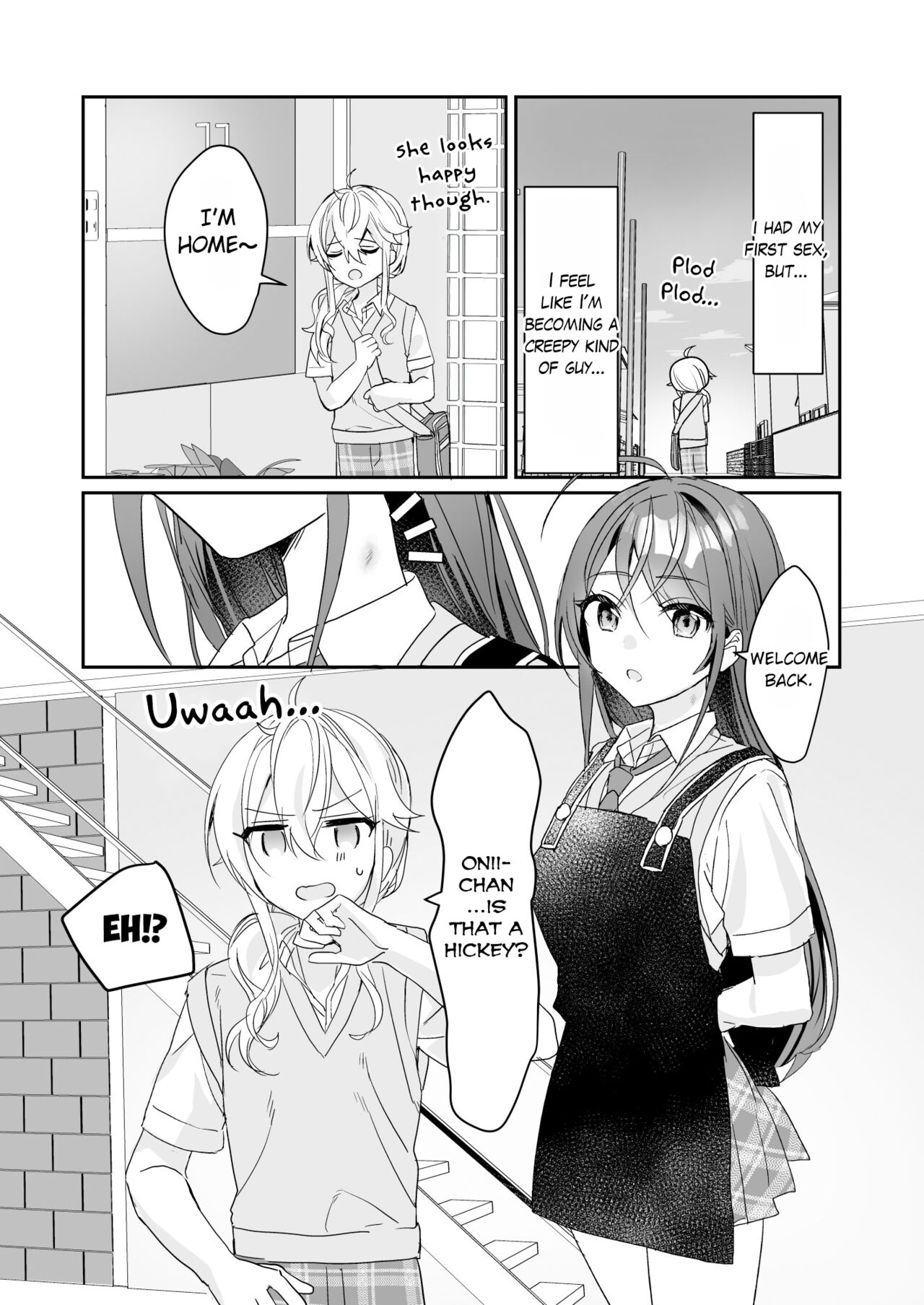 [Sokuochi Shoujo (Kagamino Mochiko)]TS Kyoudai (2) | TS Siblings 2[English] [Digital] Page 35