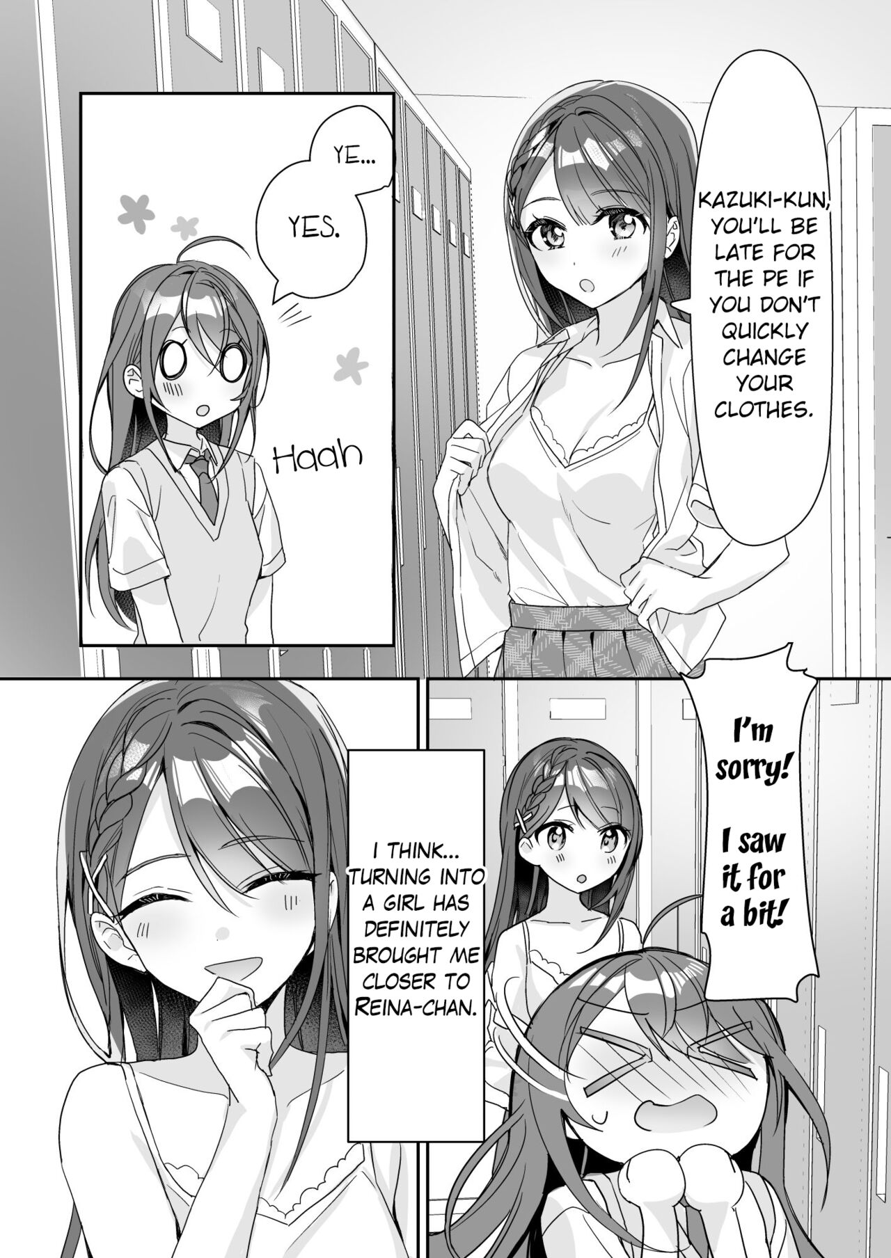 [Sokuochi Shoujo (Kagamino Mochiko)]TS Kyoudai (2) | TS Siblings 2[English] [Digital] Page 4
