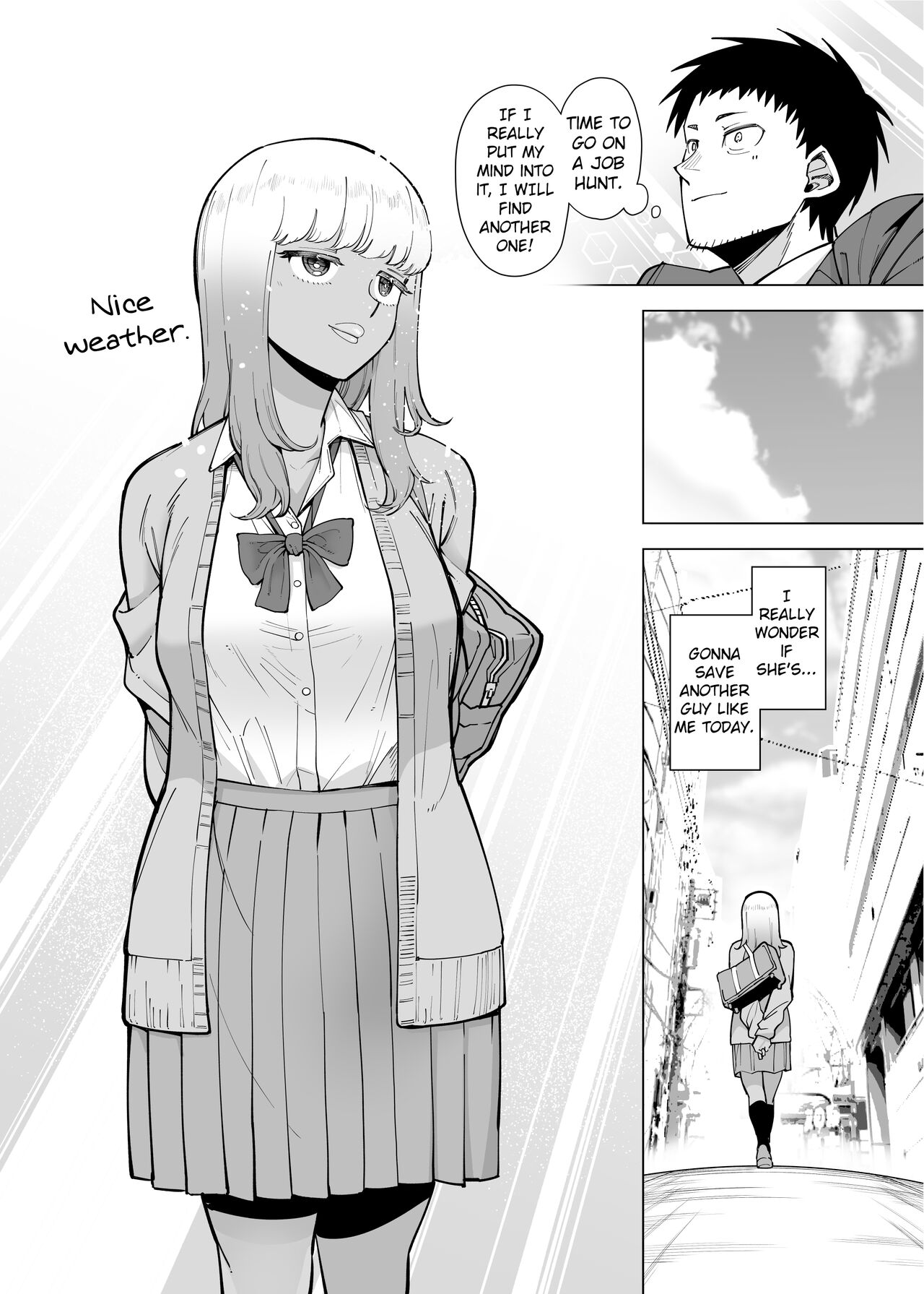 [Takashima]Oji-san o Yoshi Yoshi Shite Kureru Kuro Gal | A Black Gal Who Takes Care of an Older Man[English] [ConTL] Page 30