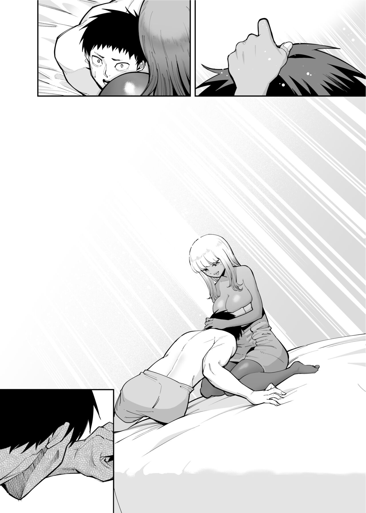 [Takashima]Oji-san o Yoshi Yoshi Shite Kureru Kuro Gal | A Black Gal Who Takes Care of an Older Man[English] [ConTL] Page 38