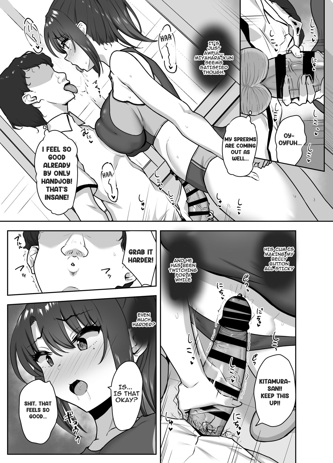 [Mocchimochiya (caruta)]Bukatsu-go wa Seishori Gakari -Kanojo no Hajimete wa Boku no Mono- | After Club Activity Sexual Need's Handler Her First Time is Mine[English] Page 19