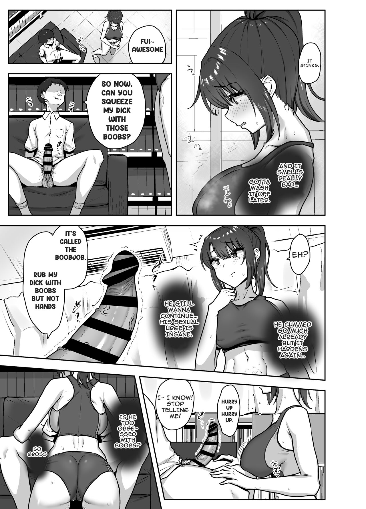 [Mocchimochiya (caruta)]Bukatsu-go wa Seishori Gakari -Kanojo no Hajimete wa Boku no Mono- | After Club Activity Sexual Need's Handler Her First Time is Mine[English] Page 21