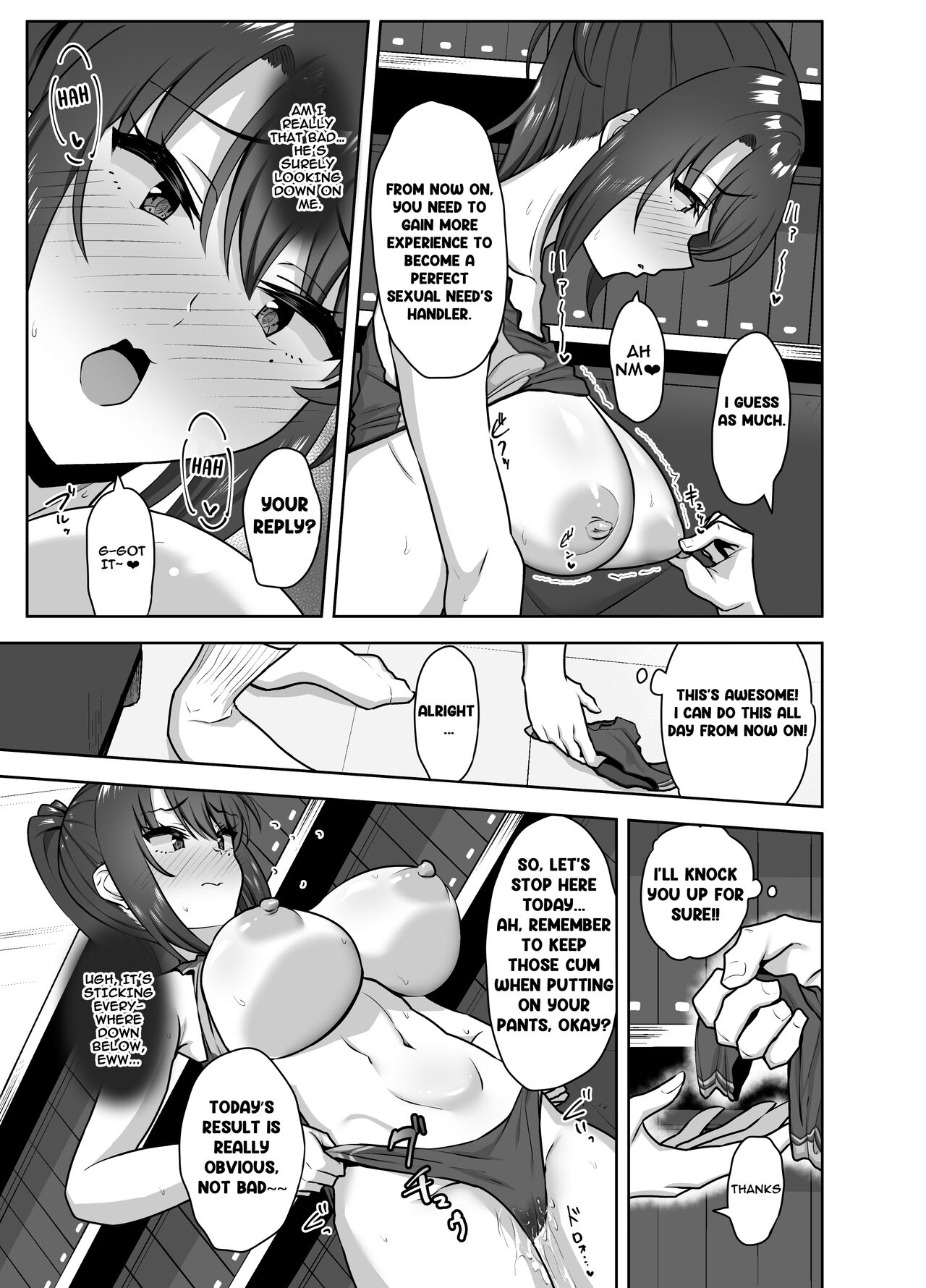 [Mocchimochiya (caruta)]Bukatsu-go wa Seishori Gakari -Kanojo no Hajimete wa Boku no Mono- | After Club Activity Sexual Need's Handler Her First Time is Mine[English] Page 45