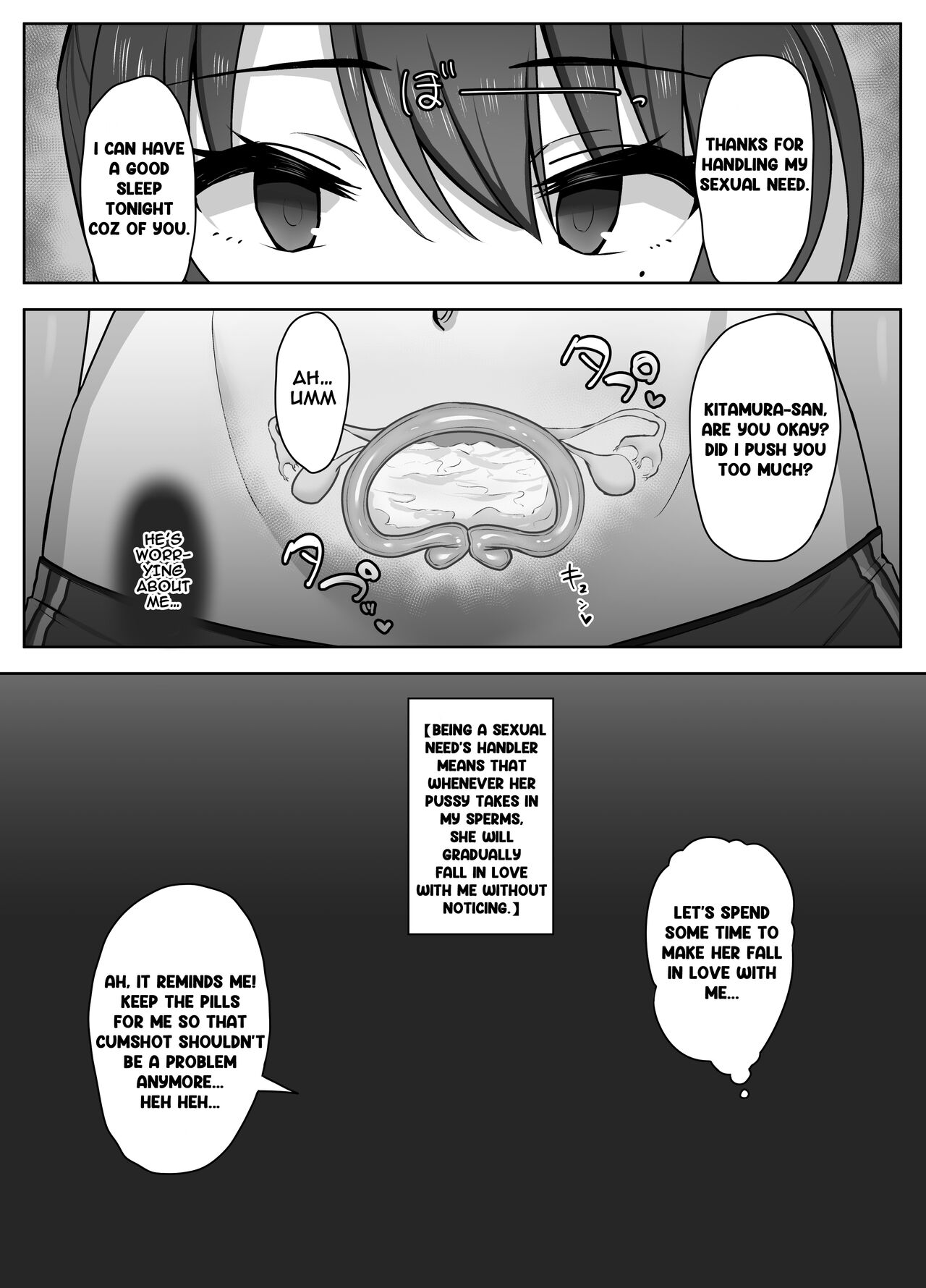[Mocchimochiya (caruta)]Bukatsu-go wa Seishori Gakari -Kanojo no Hajimete wa Boku no Mono- | After Club Activity Sexual Need's Handler Her First Time is Mine[English] Page 46