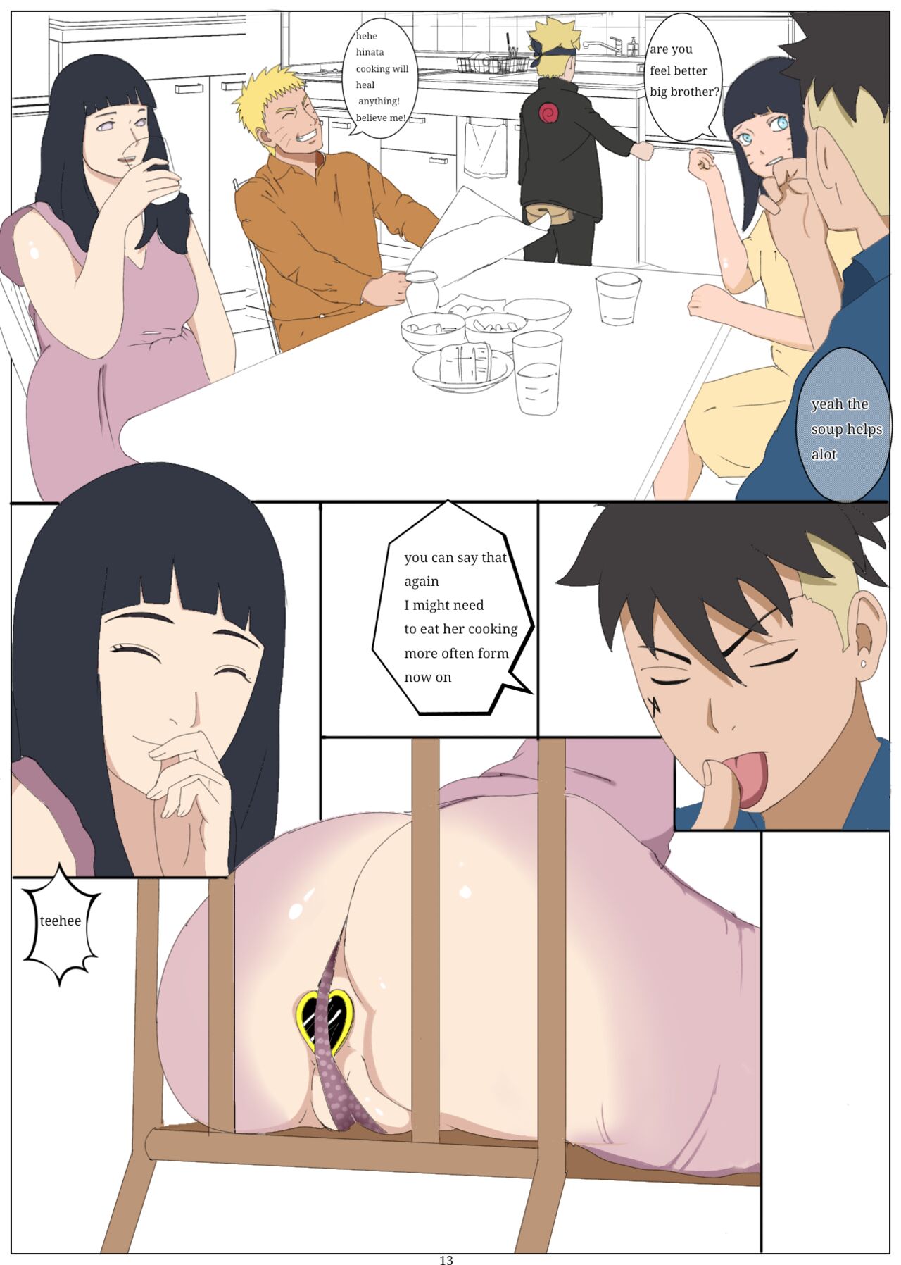 Morning Comfort: Kawaki's Recovery Page 15