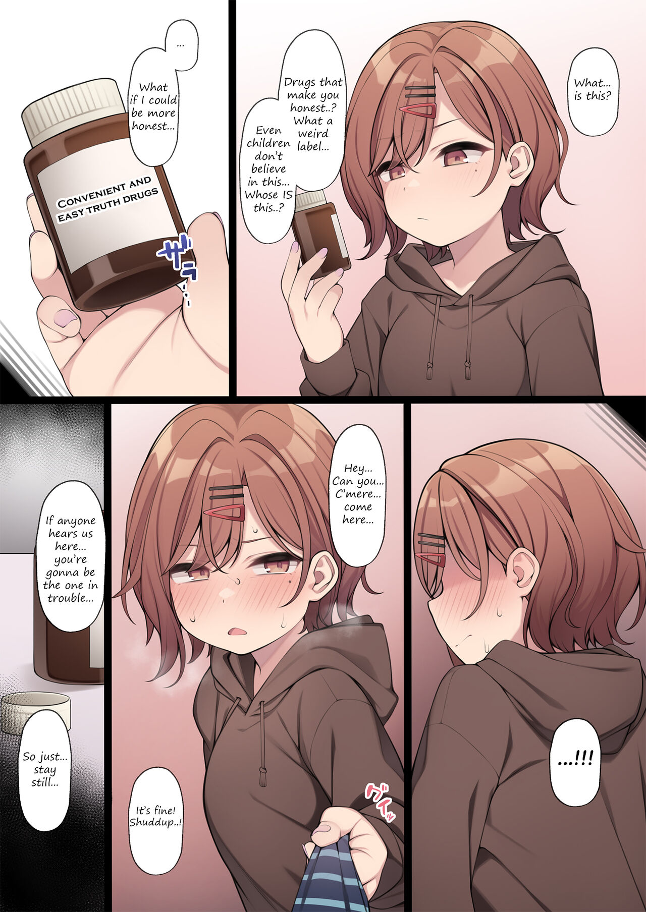 [Moo]Benri na Okusuri no Chikara o Kariru Madoka-chan (Mousou) | Madoka-chan makes use of a convenient bottle of medicine(THE iDOLM@STER: Shiny Colors) [English] Page 1