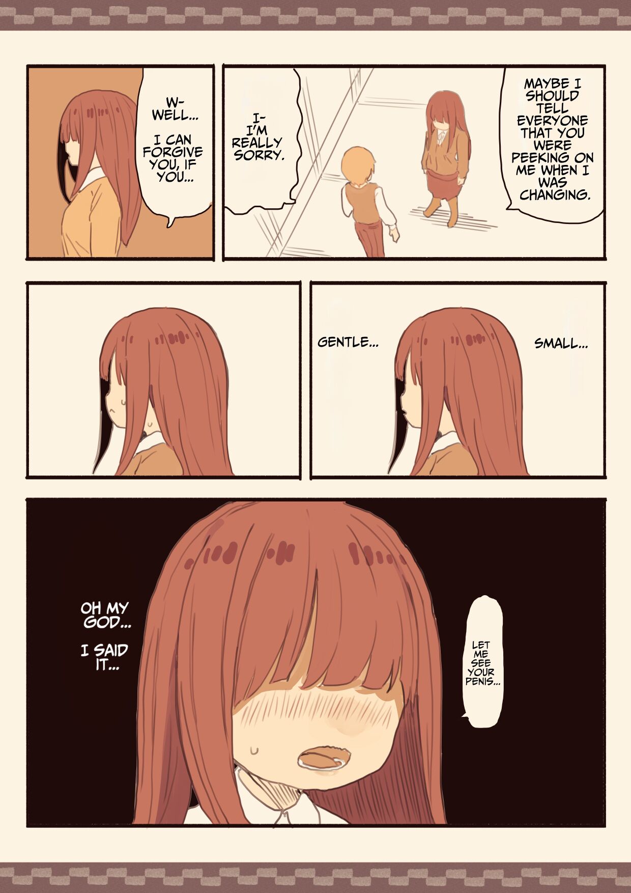 [Kemomimi Eki]Blinding Bangs Girl Blackmails A Male Student Into Sex[English] [Solid Rose] Page 8