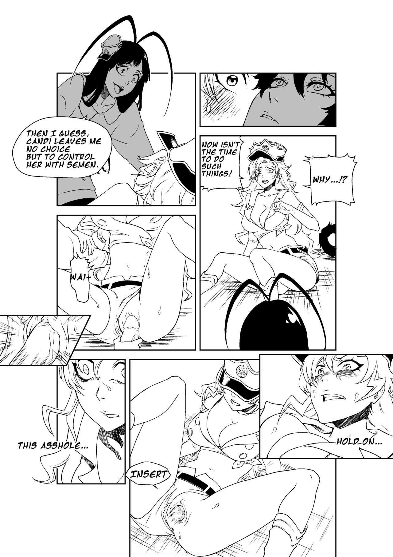 Bleach(18P) - Bambietta / Candice ft. Giselle(ENG) Page 8