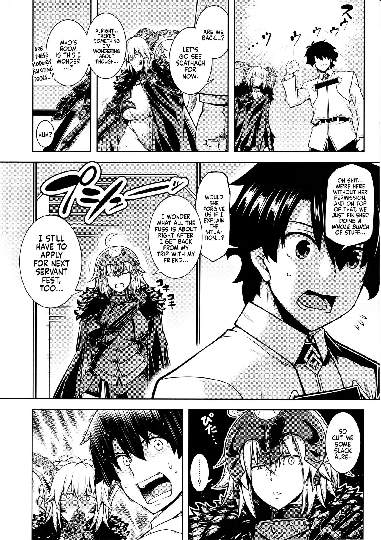 (C103) [STUDIO TIAMAT (TANABE)]La faux -Ryuurin Seibou- | La faux - Holy Mother of Dragon Scales(Fate/Grand Order) [English] [Coffedrug] Page 30