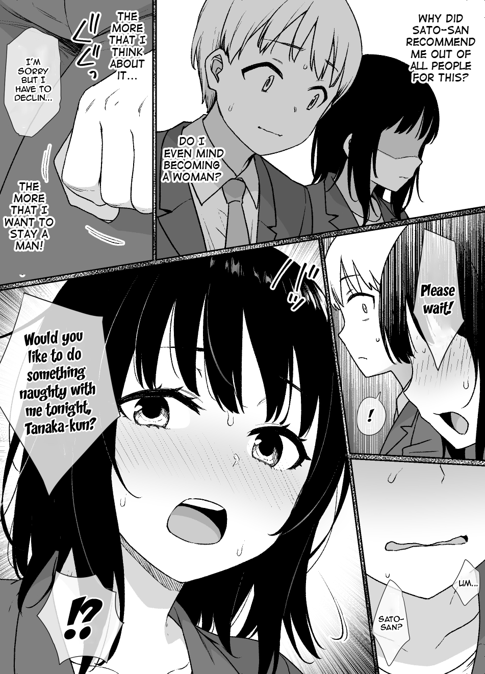 [Kusayarou]Nyotaika Seido no Aru Kaisha | Company with Feminization System[English] Page 2