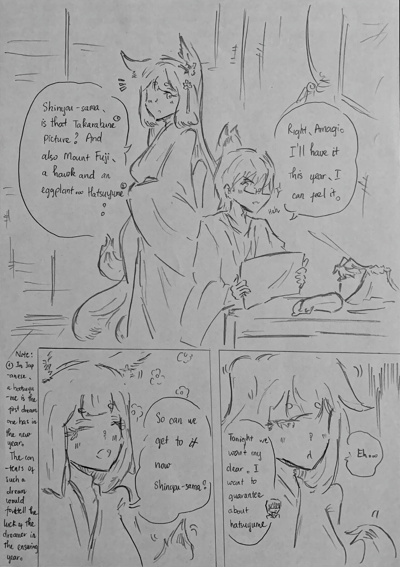 Hatsuyume | First dream of the year Page 2