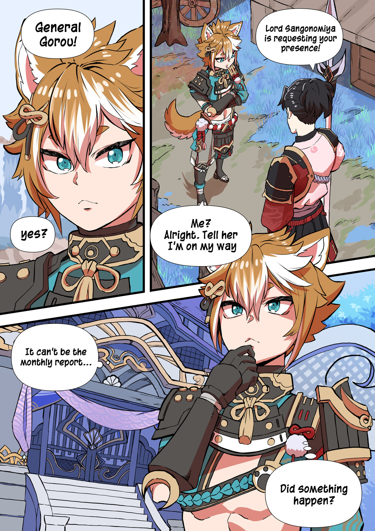 [BLUECANDY]The Gratitude Of Watatsumi Maiden(Genshin Impact) [English] [Decensored] Page 3