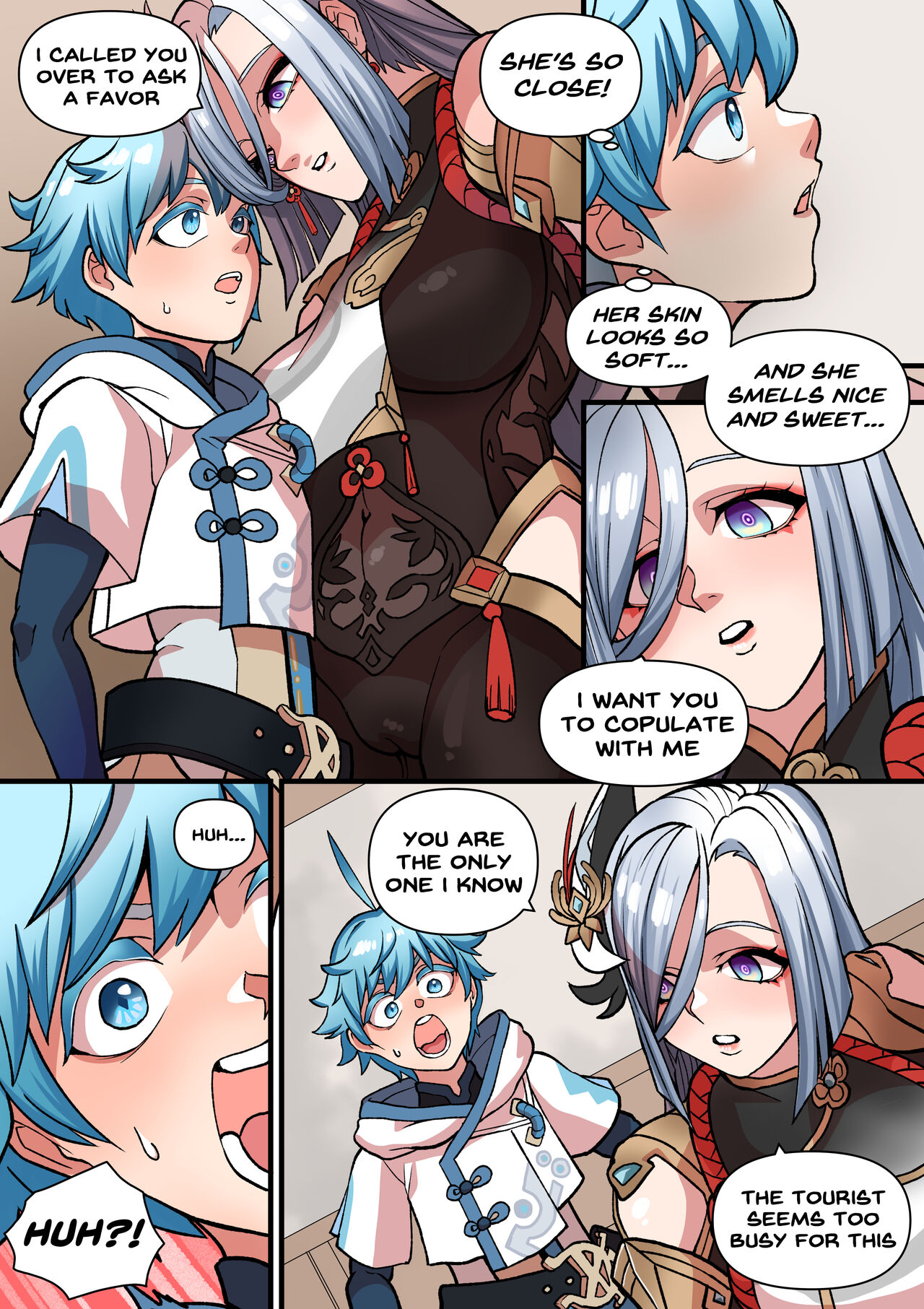 [BLUECANDY]The Way She Understands(Genshin Impact) [English] [Decensored] Page 10