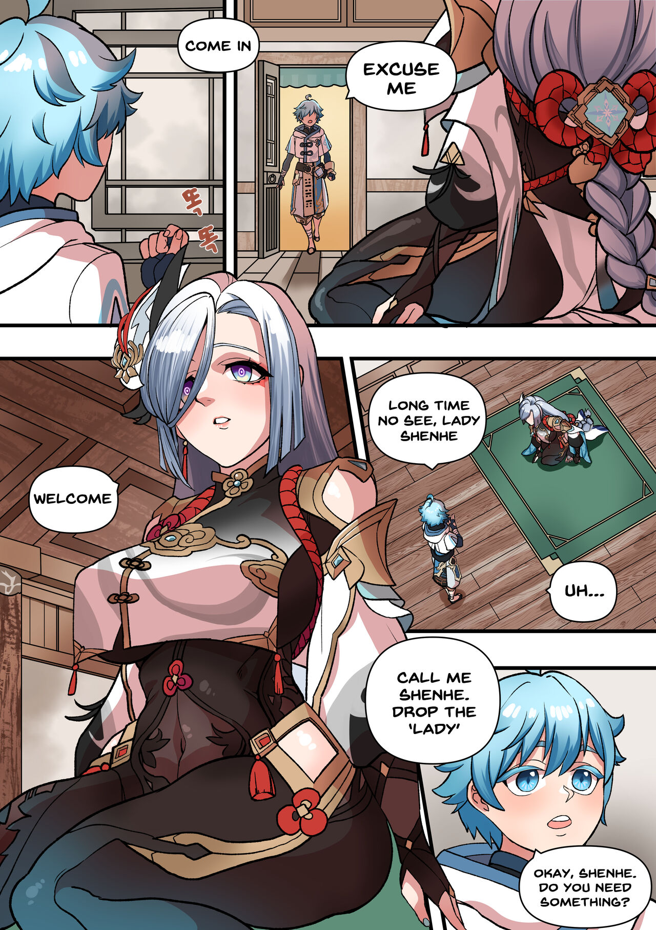 [BLUECANDY]The Way She Understands(Genshin Impact) [English] [Decensored] Page 9