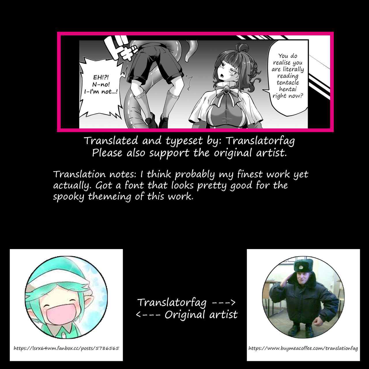 [Okuva]A desperate horny schoolboy deliberately goes into tentacle girl's territory at night because he wanted to be eaten sexually? Boy vs Shogo-tan Page 8