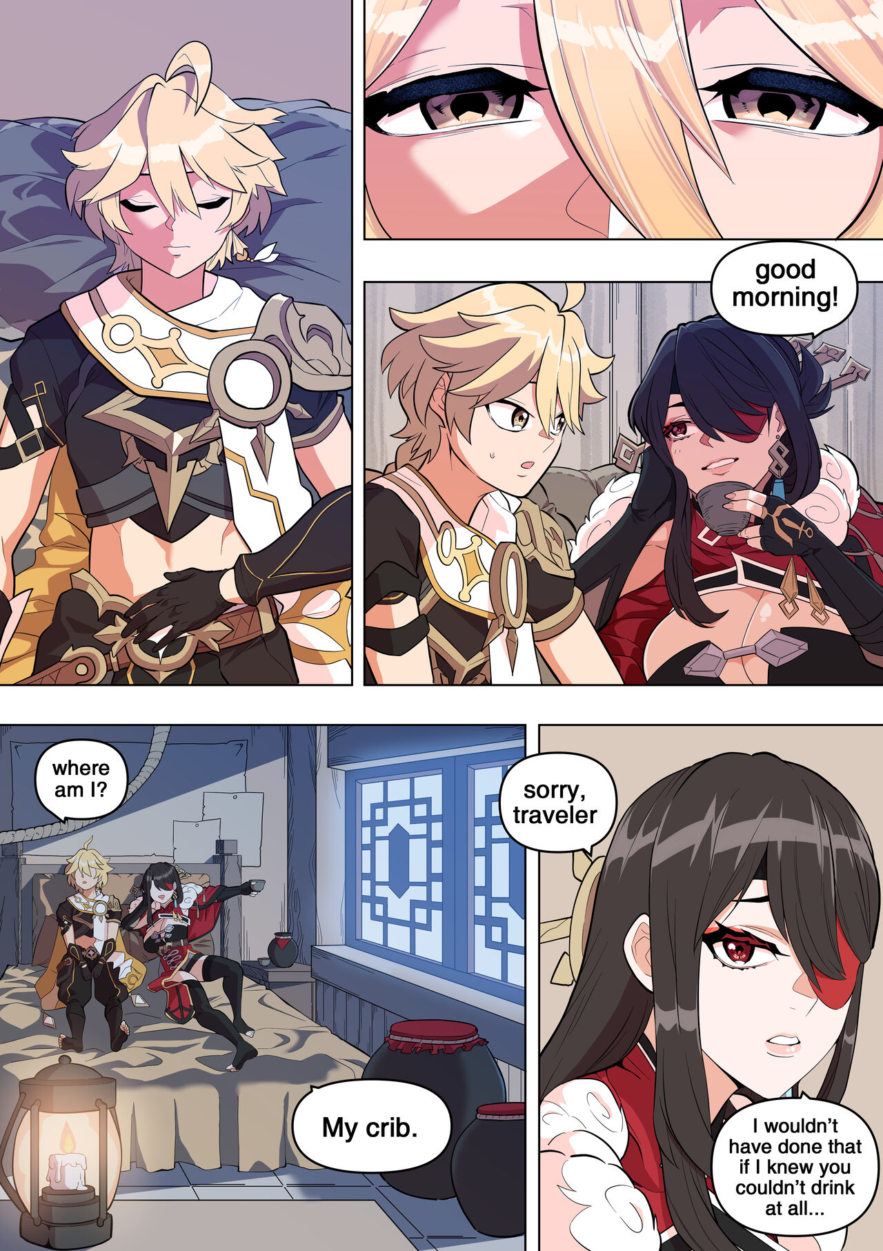 [BLUECANDY]The Alcor(Genshin Impact) [English] [Decensored] Page 4