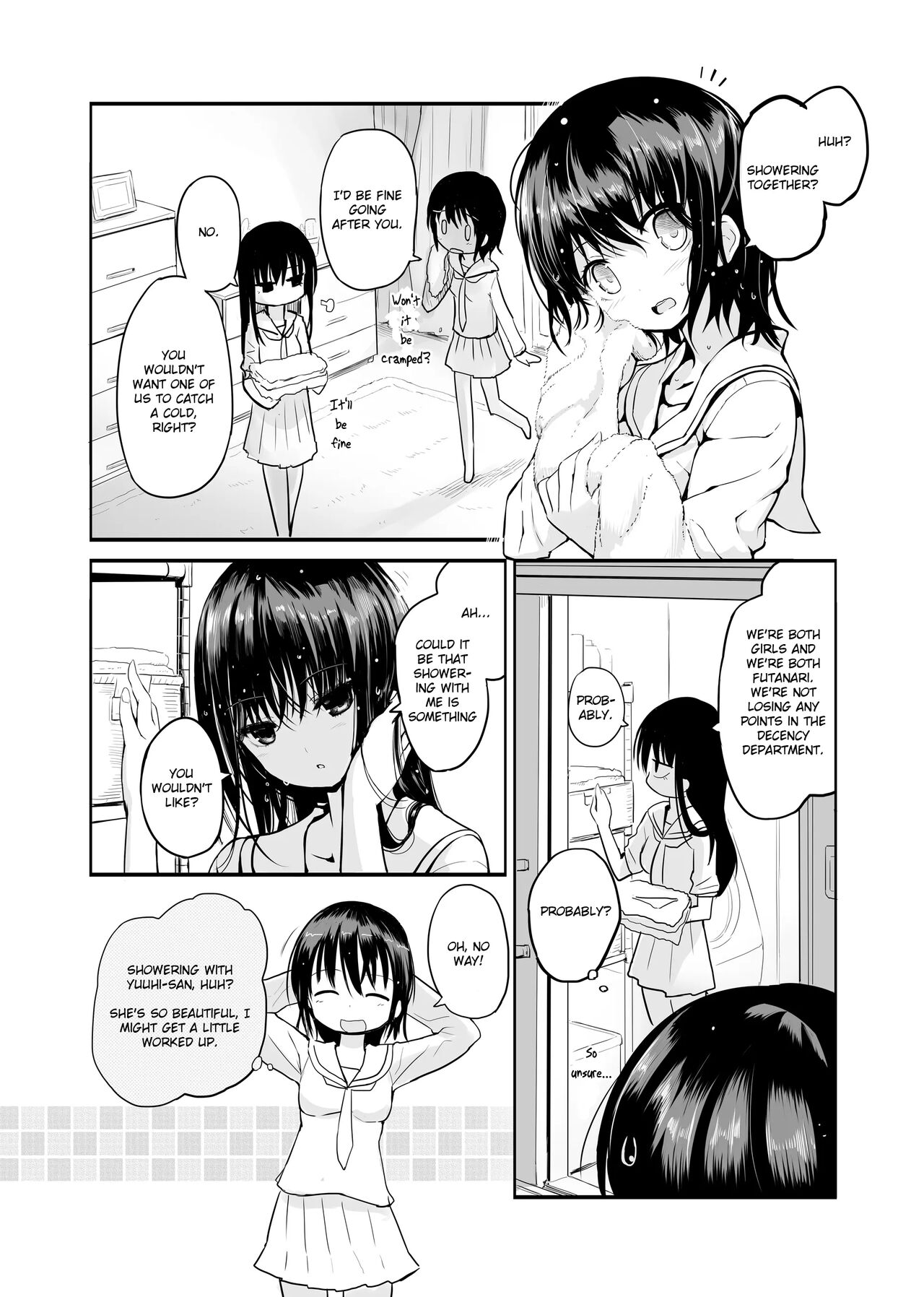 [Efuya (Messy)]Futanari Rainy Day[English] [Heavenchai] [Decensored] [Digital] Page 4