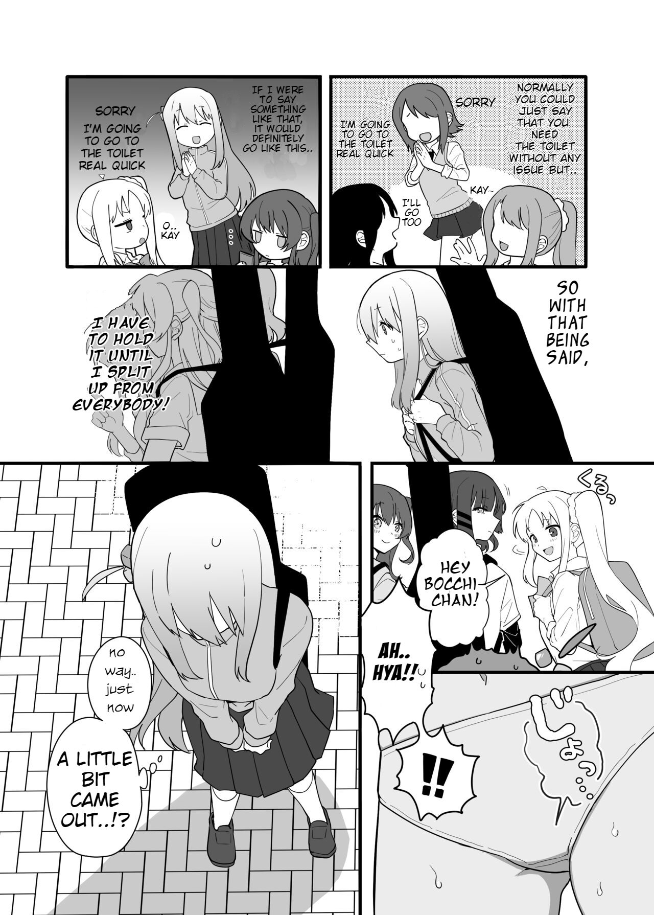 [Nurunoma (Nuruko)]Kessoku Band Omorashi Soushuubon(Bocchi the Rock!) [English] [Digital] Page 6