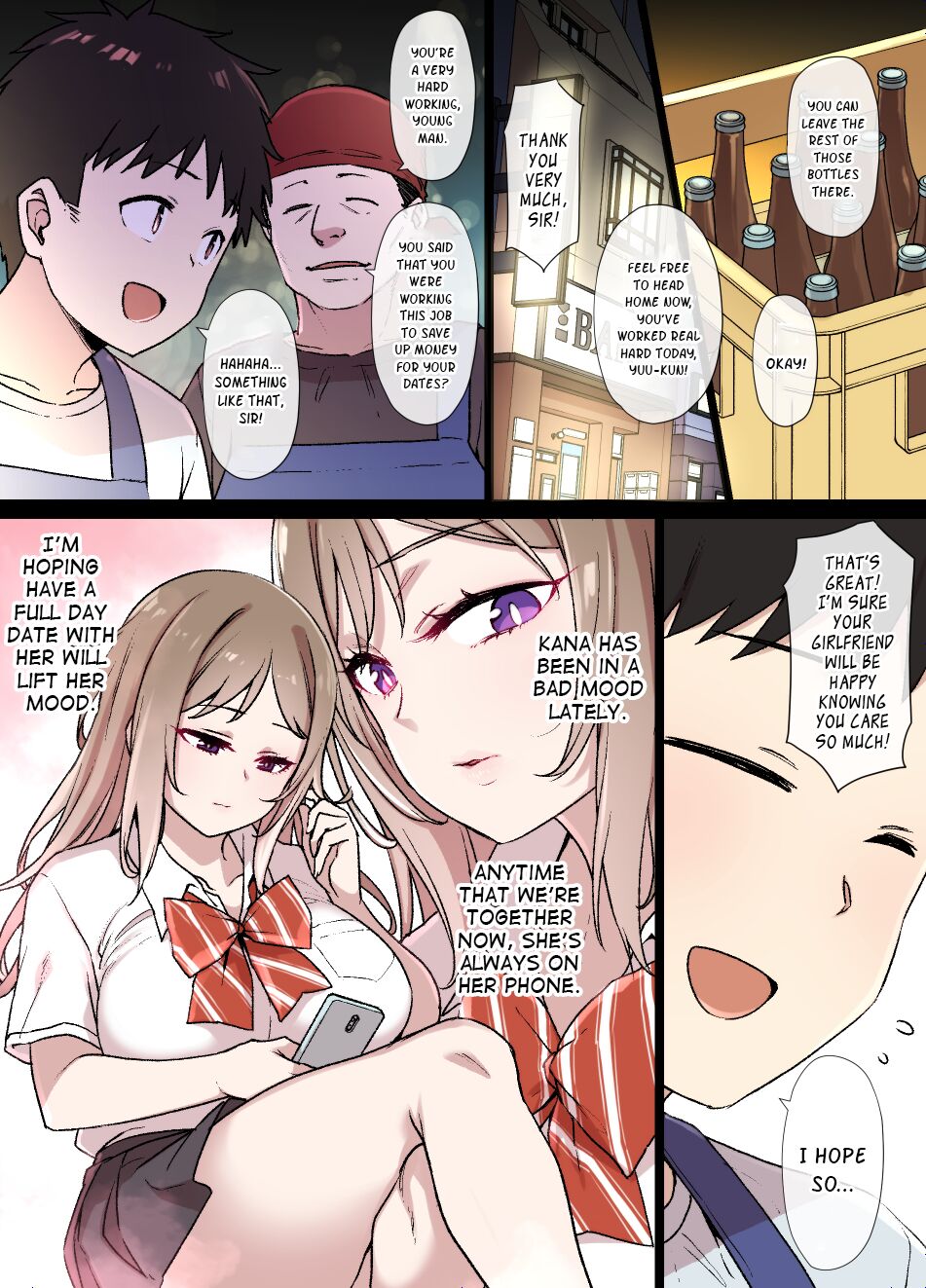 [Kusayarou]The Girlfriend Who Was Cucked After 100 Days - 30 Days Until Cucked Page 1