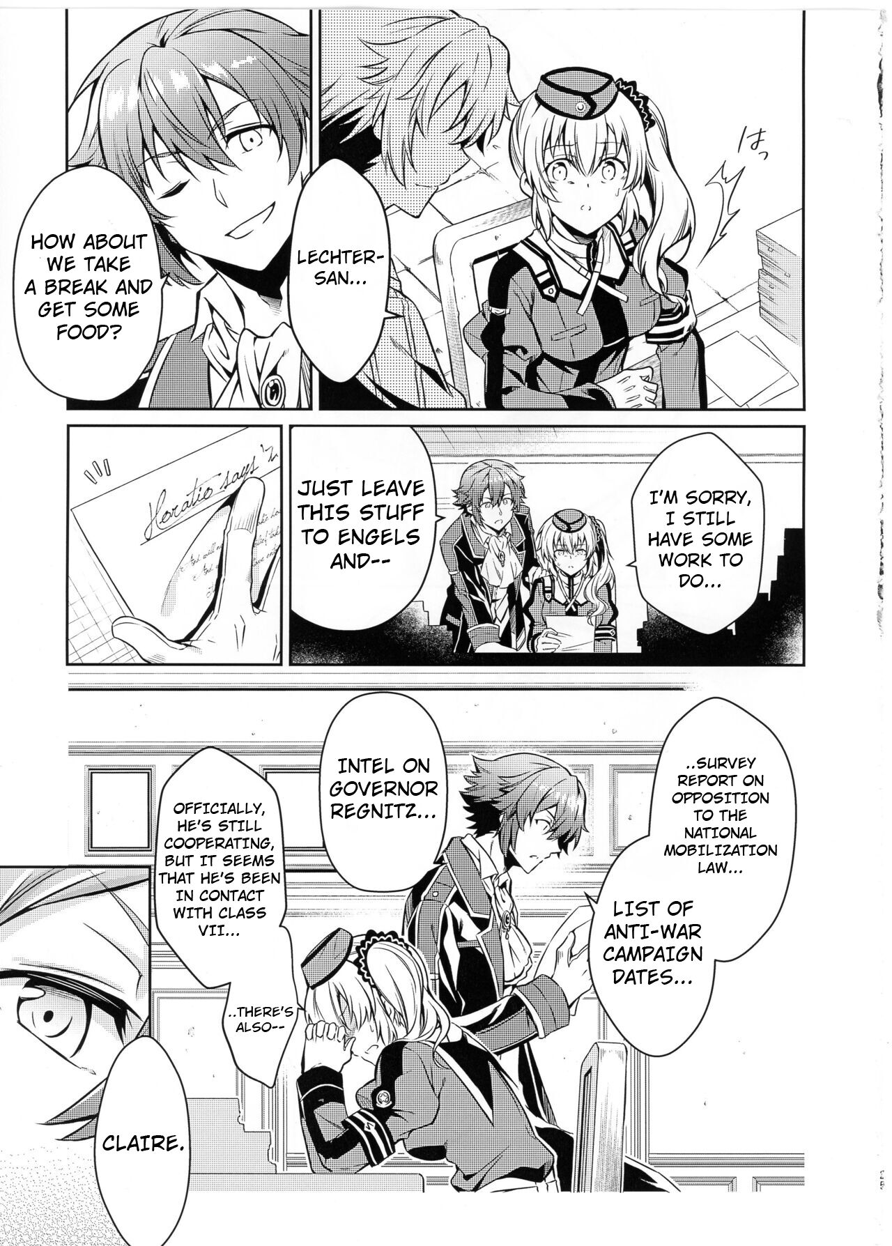 [Sagano Line (Bittsu)]Good Medicine Tastes Bitter(The Legend of Heroes: Trails of Cold Steel) [English] Page 3