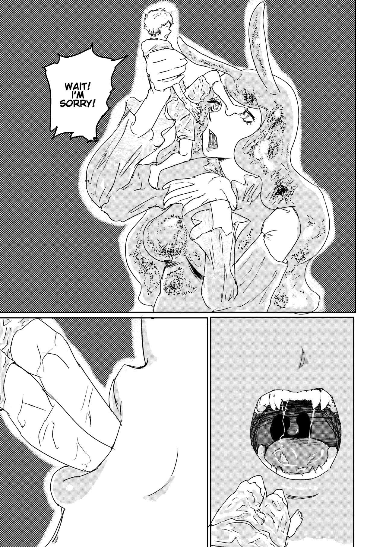 [Shoulder Enjoyer]Mikane and the Sea Woman Vore Doujin Page 3