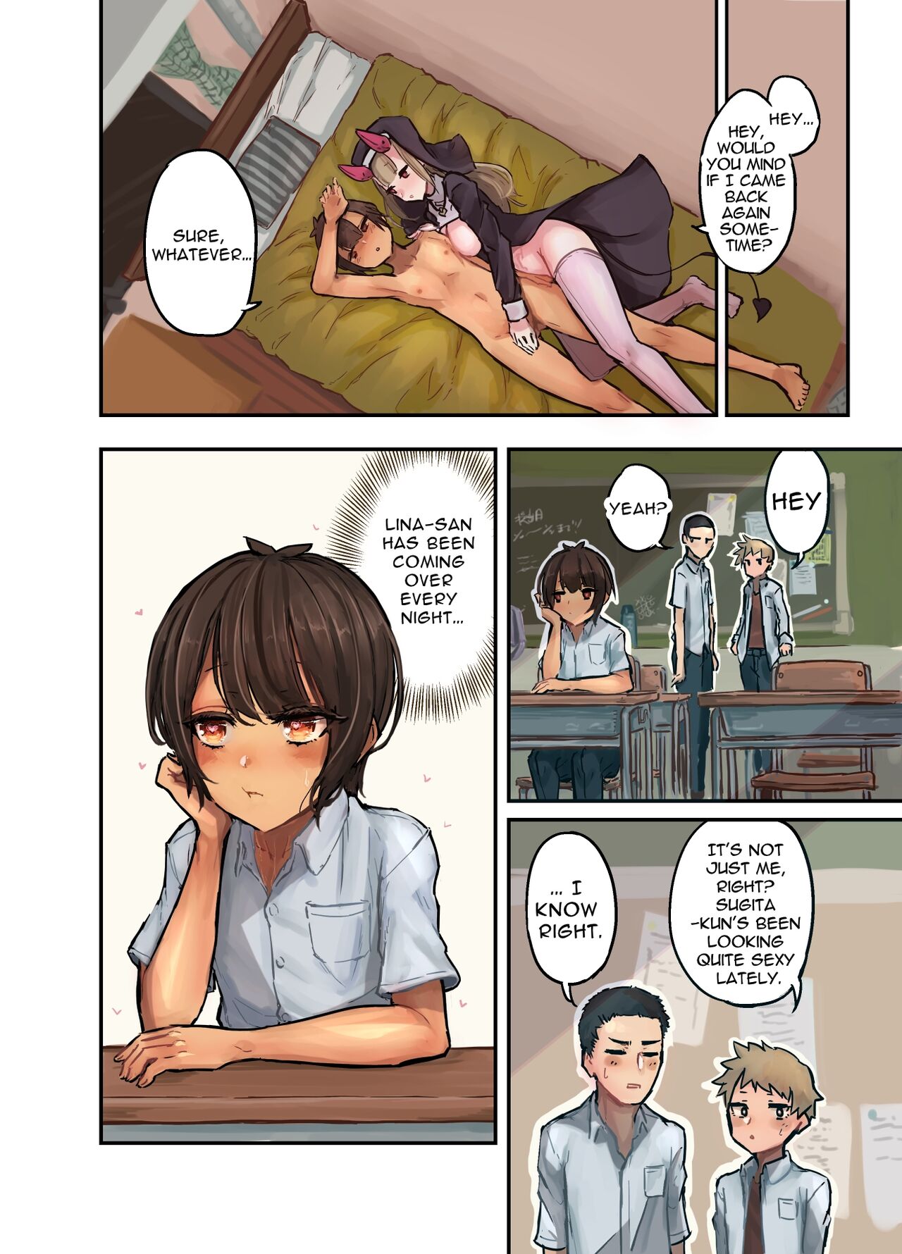 [Hamemie-tei (Sokumaru)]Konban wa Sister Succubus - EVENING. SISTER SUCCUBUS. | Tonight Is Succubus Nun[English] [RWfuta] [Digital] Page 15