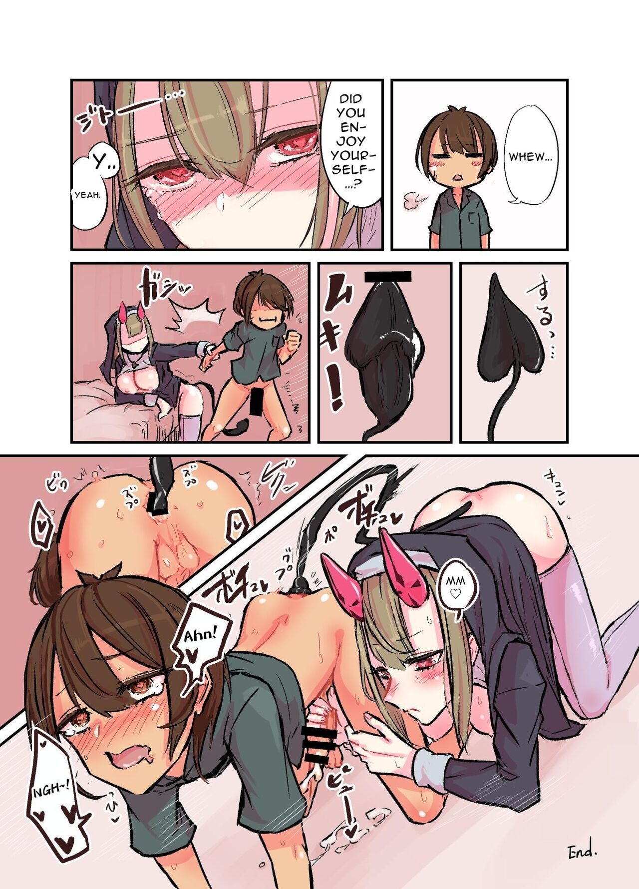 [Hamemie-tei (Sokumaru)]Konban wa Sister Succubus - EVENING. SISTER SUCCUBUS. | Tonight Is Succubus Nun[English] [RWfuta] [Digital] Page 19