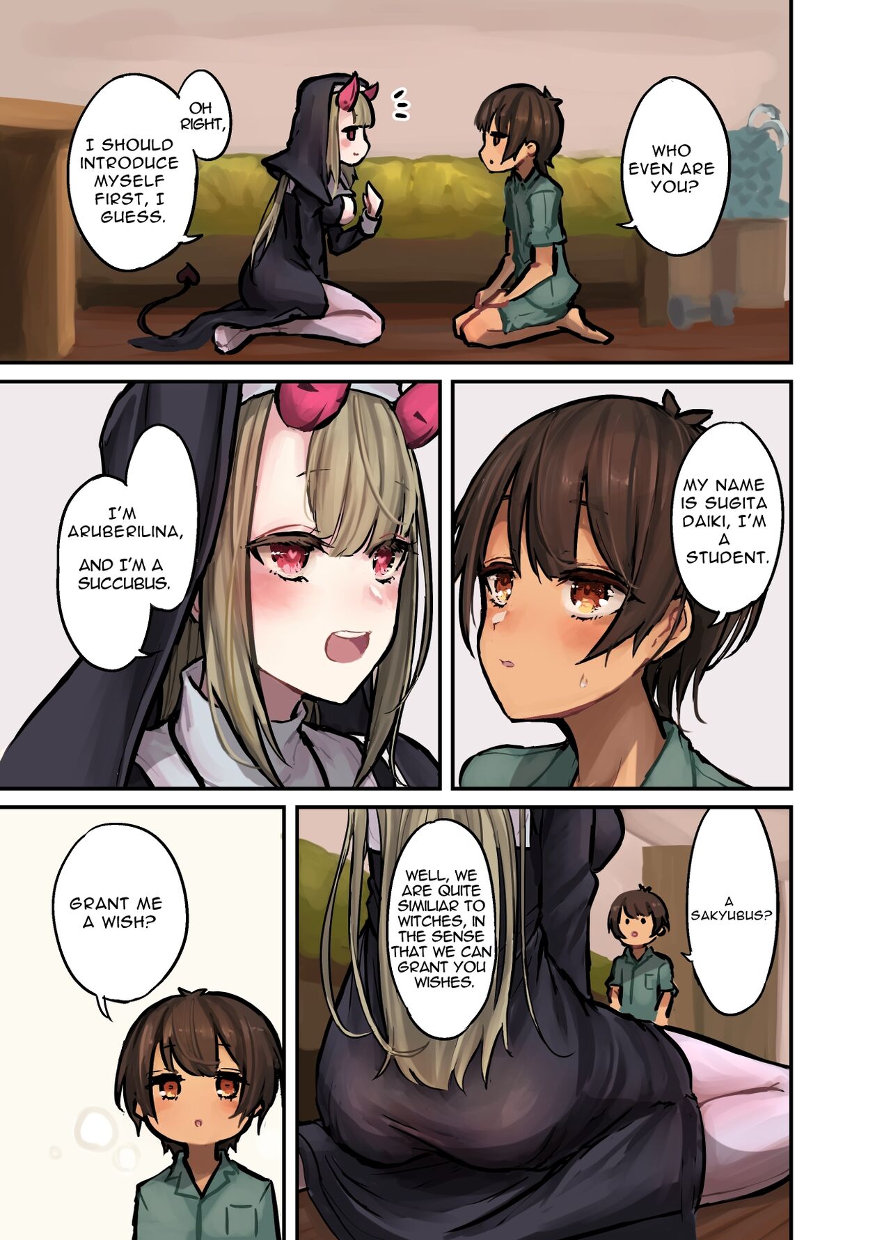 [Hamemie-tei (Sokumaru)]Konban wa Sister Succubus - EVENING. SISTER SUCCUBUS. | Tonight Is Succubus Nun[English] [RWfuta] [Digital] Page 4