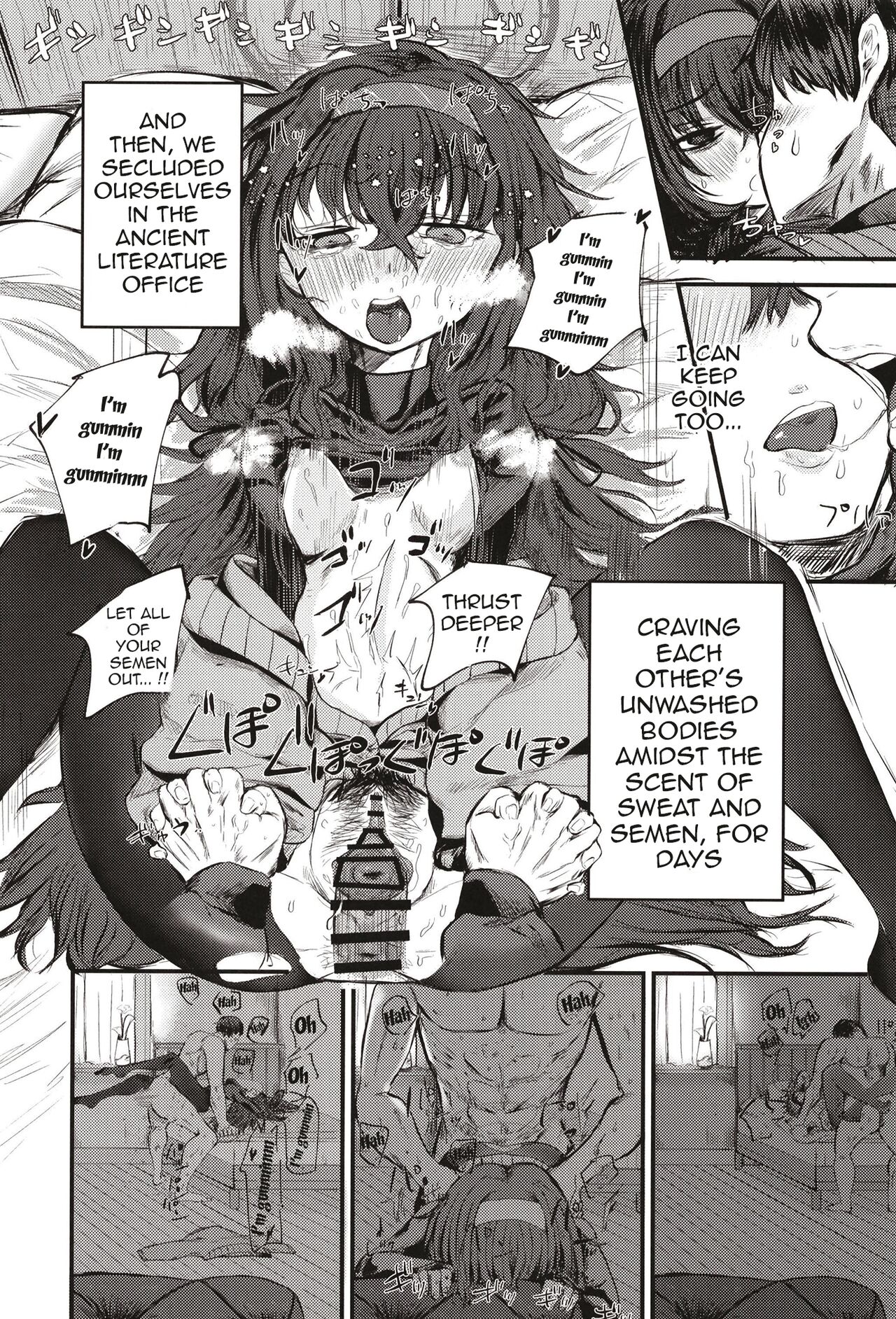 [Shouyu Gohan (Wakyo)]Sensei nara Koshokan (Koko) demo Ii desu yo | If it's With Sensei, I Don't Mind Doing it Right Here(In The Antiquarian Bookstore) (Blue Archive) [English] {Doujins.com} [Digital] Page 25
