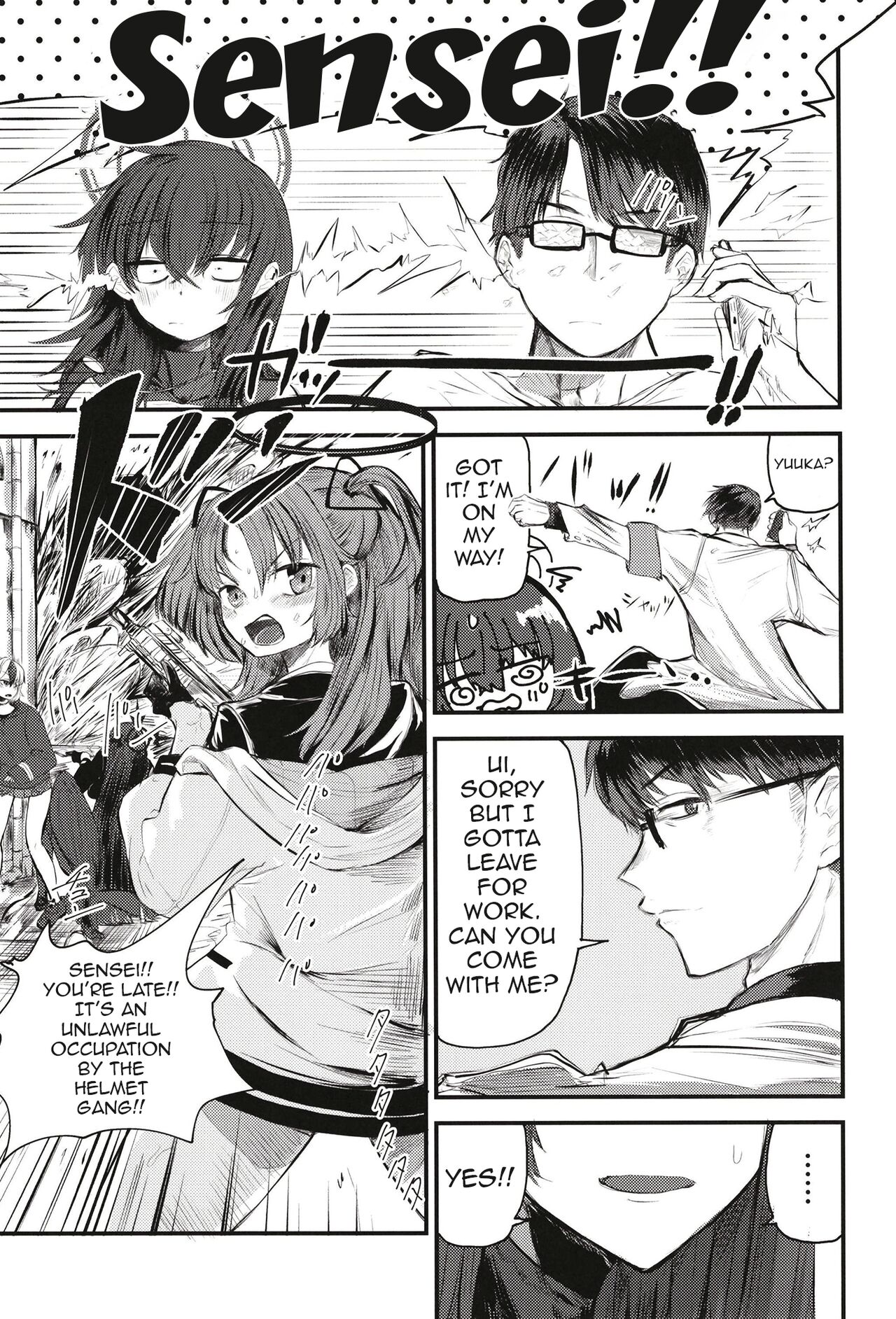[Shouyu Gohan (Wakyo)]Sensei nara Koshokan (Koko) demo Ii desu yo | If it's With Sensei, I Don't Mind Doing it Right Here(In The Antiquarian Bookstore) (Blue Archive) [English] {Doujins.com} [Digital] Page 28