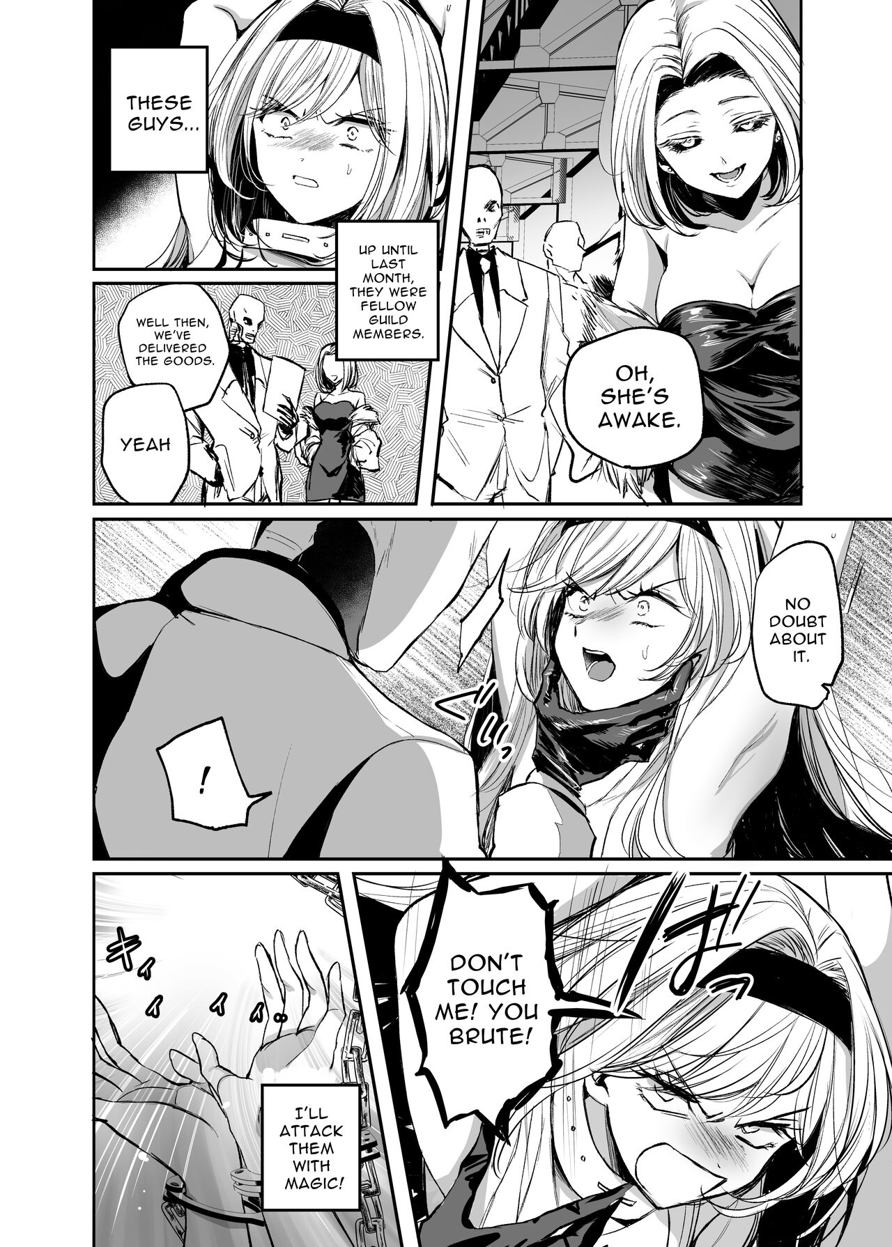 [Tetsukazuno Ao. (Emilio)]Kiraware Onna ga Damasare Fuuzoku Ochi ~ Chouzetsu Kairaku de Nikutai Choukyou ~ | The Girl People Despise Gets Corrupted ~Supreme Pleasure[English] [nasmas] Page 4