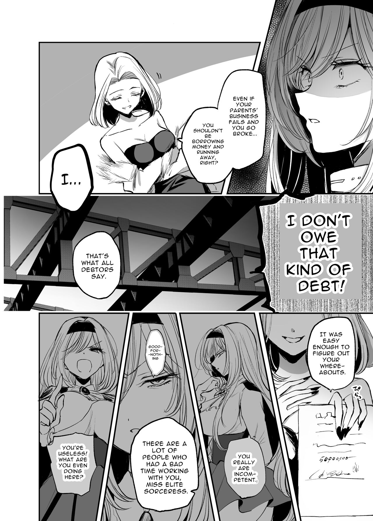 [Tetsukazuno Ao. (Emilio)]Kiraware Onna ga Damasare Fuuzoku Ochi ~ Chouzetsu Kairaku de Nikutai Choukyou ~ | The Girl People Despise Gets Corrupted ~Supreme Pleasure[English] [nasmas] Page 6