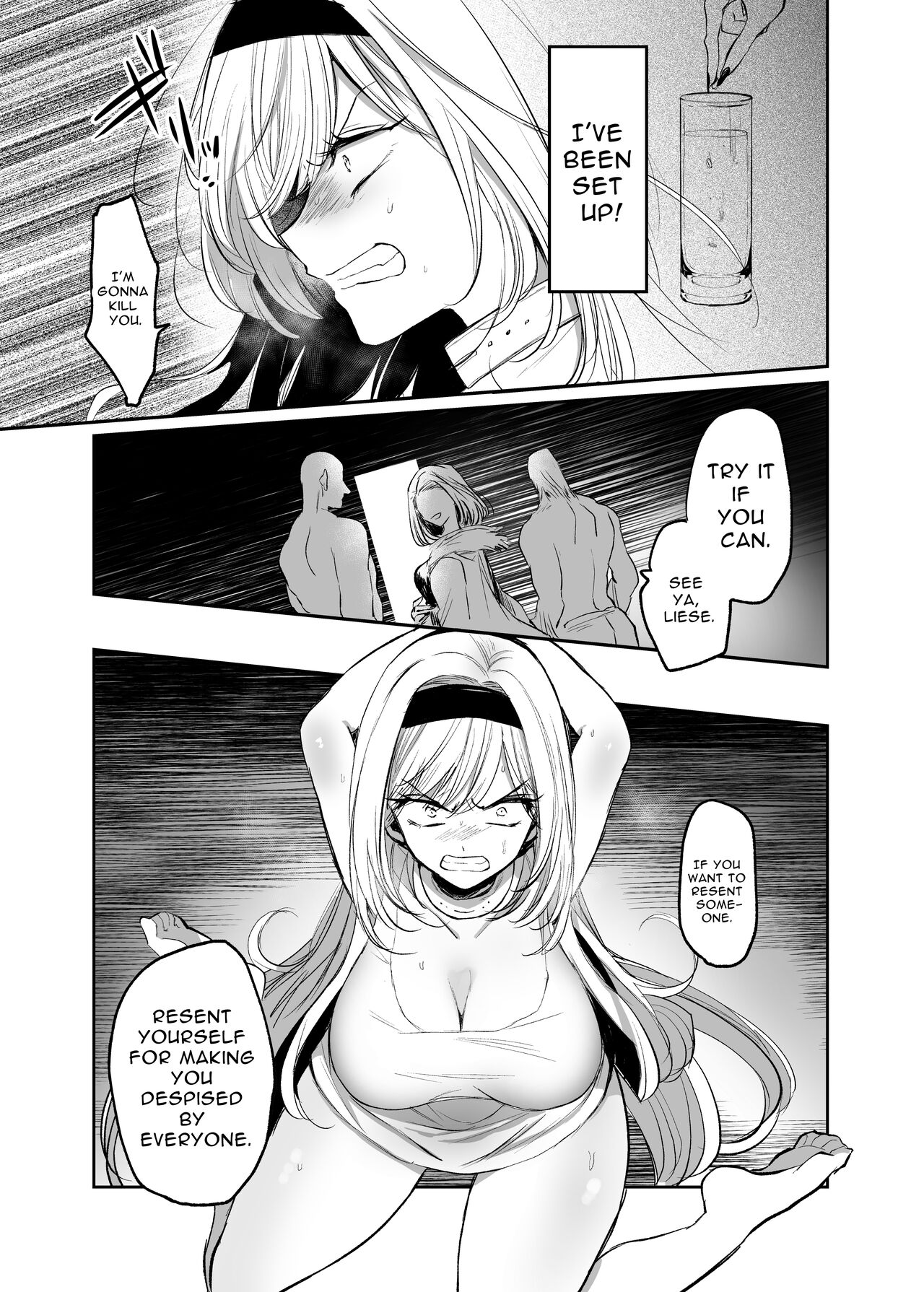 [Tetsukazuno Ao. (Emilio)]Kiraware Onna ga Damasare Fuuzoku Ochi ~ Chouzetsu Kairaku de Nikutai Choukyou ~ | The Girl People Despise Gets Corrupted ~Supreme Pleasure[English] [nasmas] Page 7
