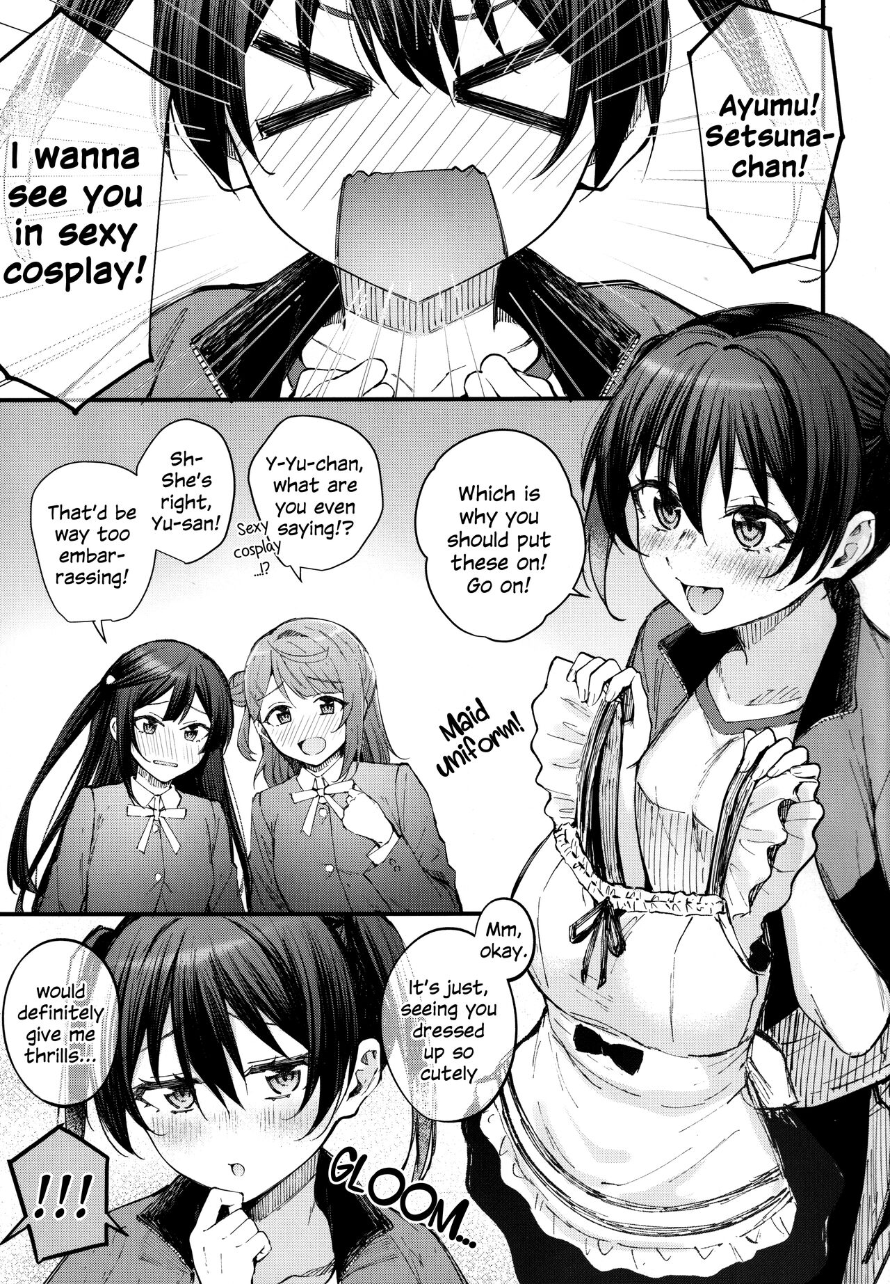 (Bokura no Love Live! 40) [Kitakujikan (Kitaku)]Tokimeki U(You)topia | Thrilling U(You)topia(Love Live! Nijigasaki High School Idol Club) [English] Page 2