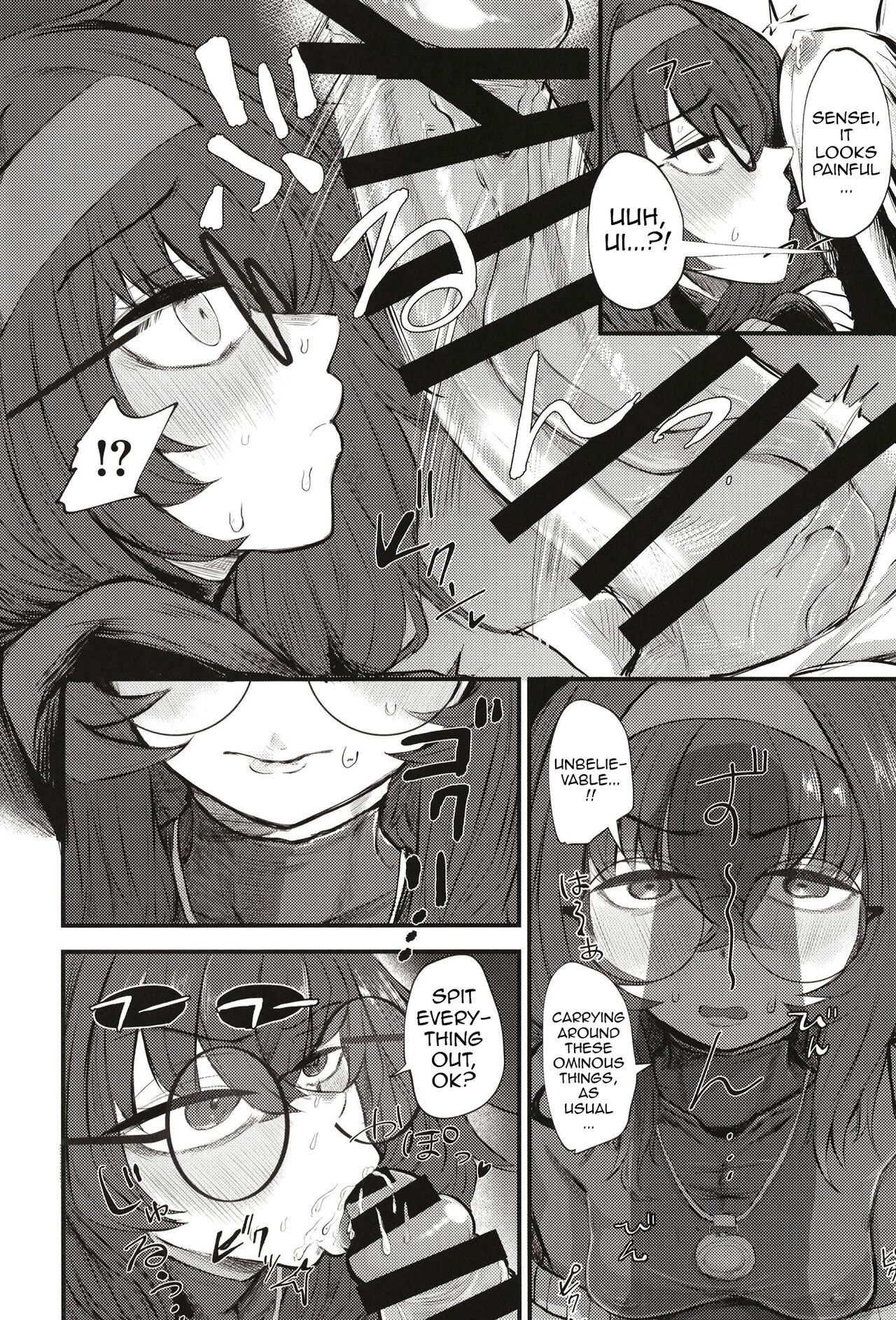 [Shouyu Gohan (Wakyo)]Sensei nara Koshokan (Koko) demo Ii desu yo | If it's With Sensei, I Don't Mind Doing it Right Here(In The Antiquarian Bookstore) (Blue Archive) [English] {Doujins.com} [Digital] Page 12