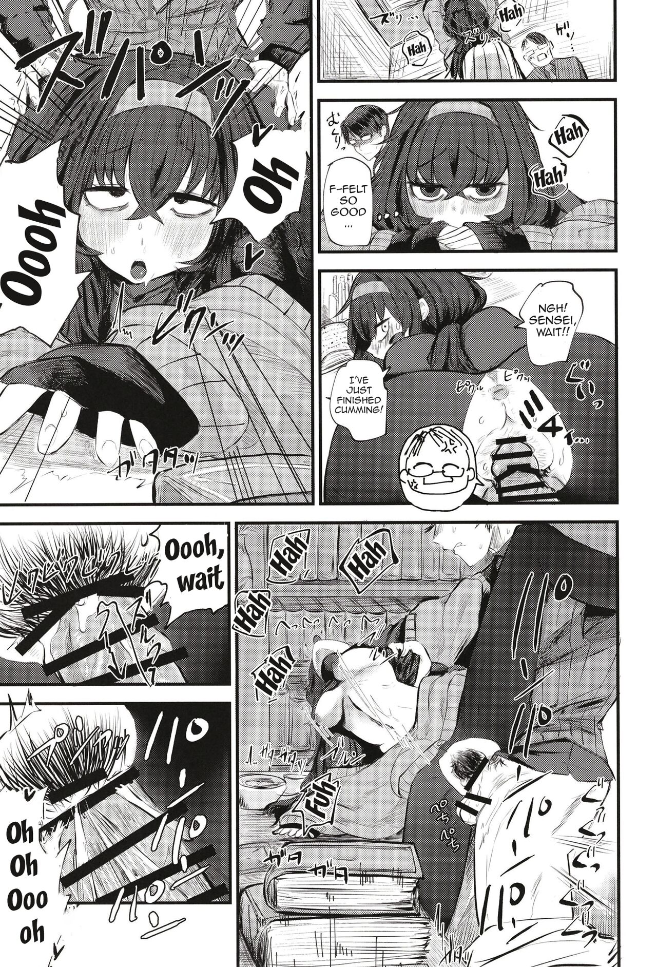 [Shouyu Gohan (Wakyo)]Sensei nara Koshokan (Koko) demo Ii desu yo | If it's With Sensei, I Don't Mind Doing it Right Here(In The Antiquarian Bookstore) (Blue Archive) [English] {Doujins.com} [Digital] Page 21