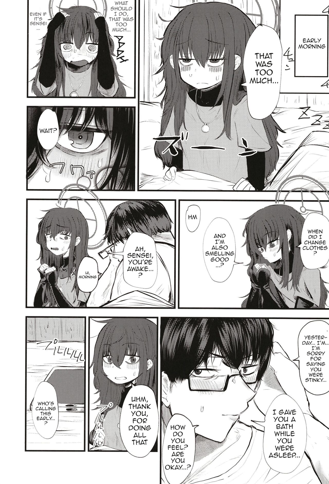 [Shouyu Gohan (Wakyo)]Sensei nara Koshokan (Koko) demo Ii desu yo | If it's With Sensei, I Don't Mind Doing it Right Here(In The Antiquarian Bookstore) (Blue Archive) [English] {Doujins.com} [Digital] Page 26