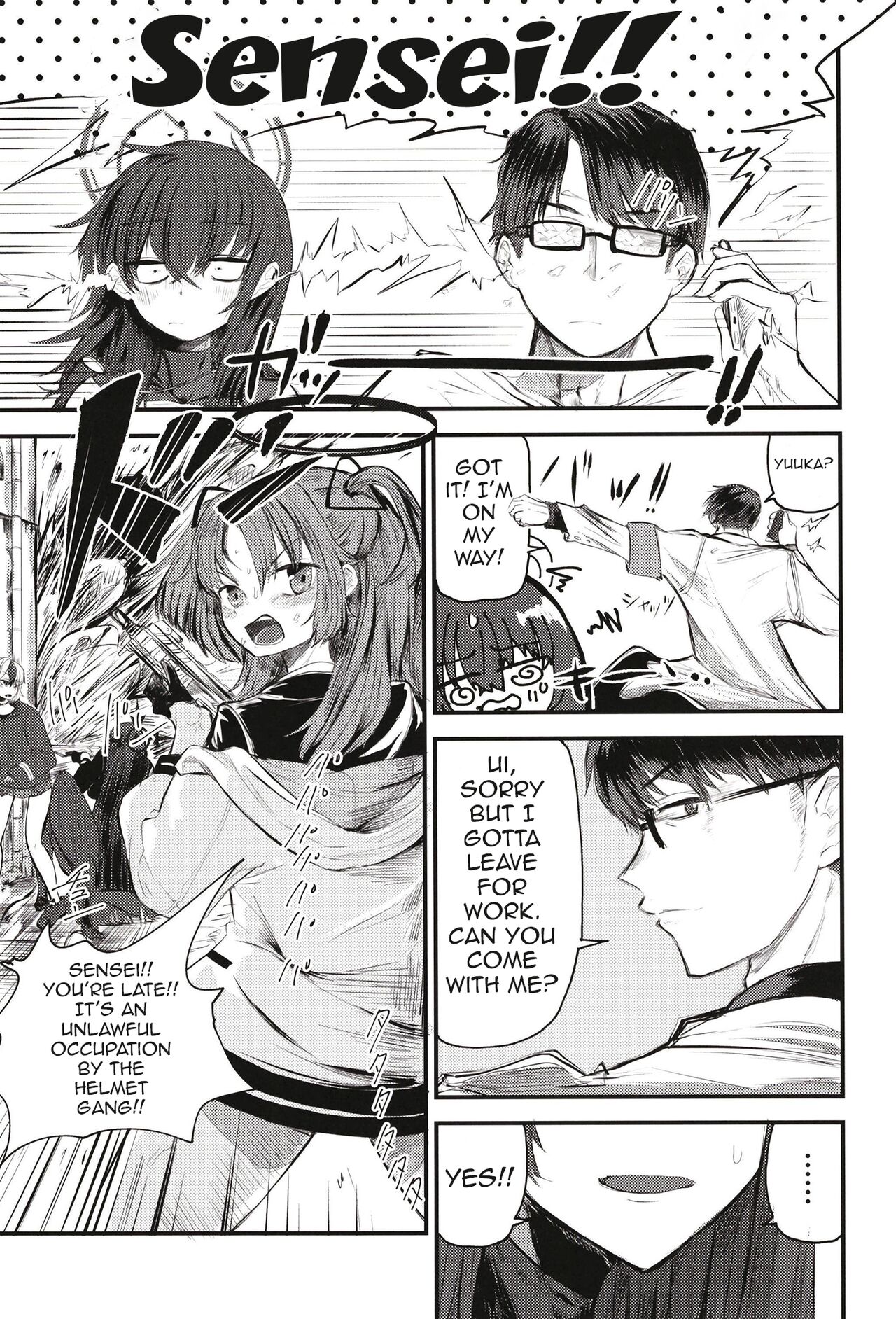 [Shouyu Gohan (Wakyo)]Sensei nara Koshokan (Koko) demo Ii desu yo | If it's With Sensei, I Don't Mind Doing it Right Here(In The Antiquarian Bookstore) (Blue Archive) [English] {Doujins.com} [Digital] Page 27