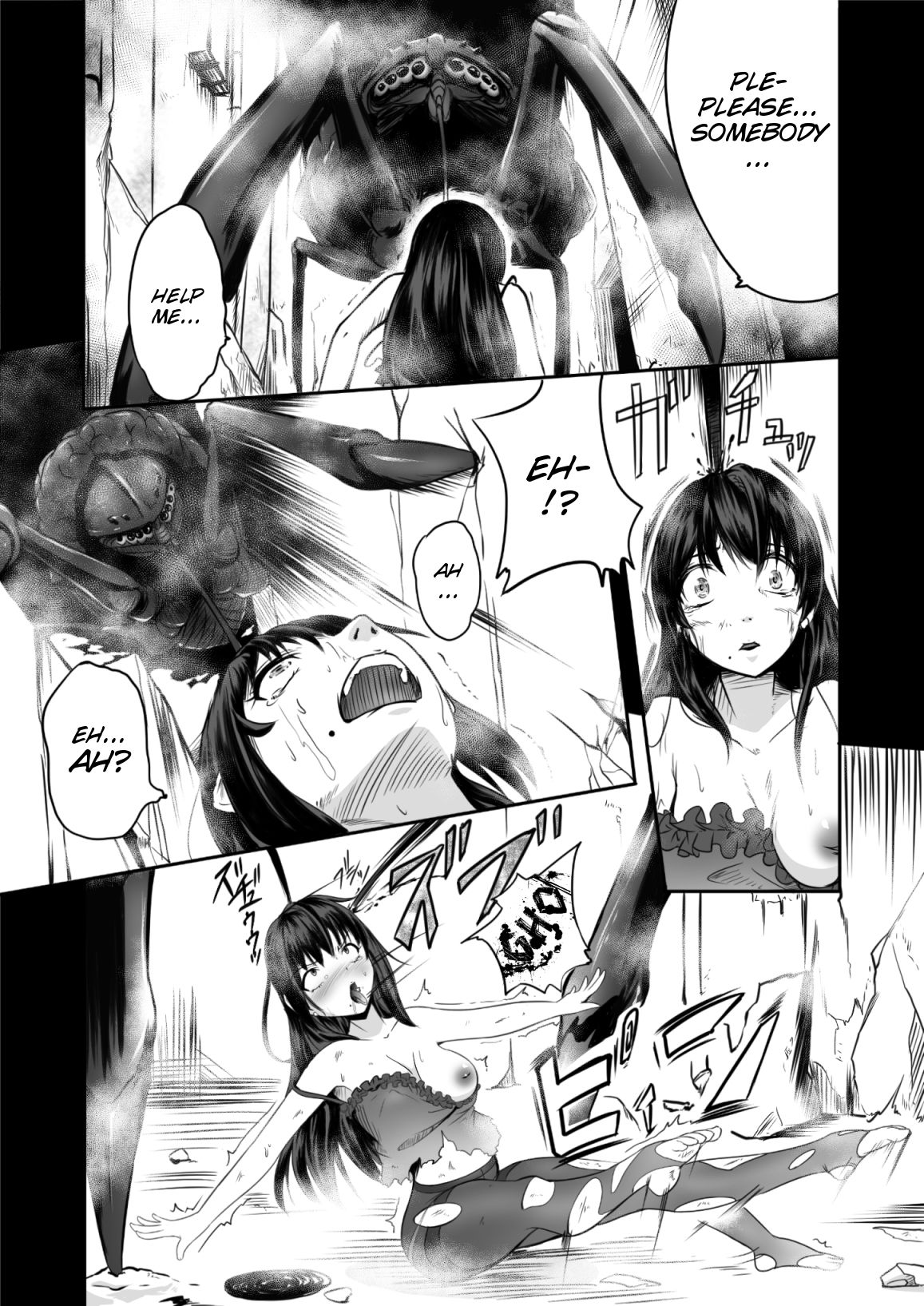 [Ryona's Station (YOSHITORA)]Brain Eater Stage 1[English] Page 10