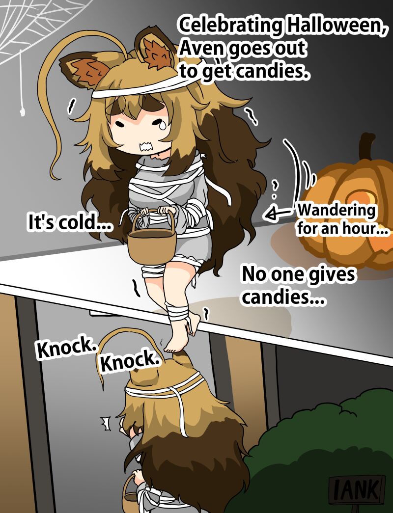Aven's Halloween 2023 Page 1
