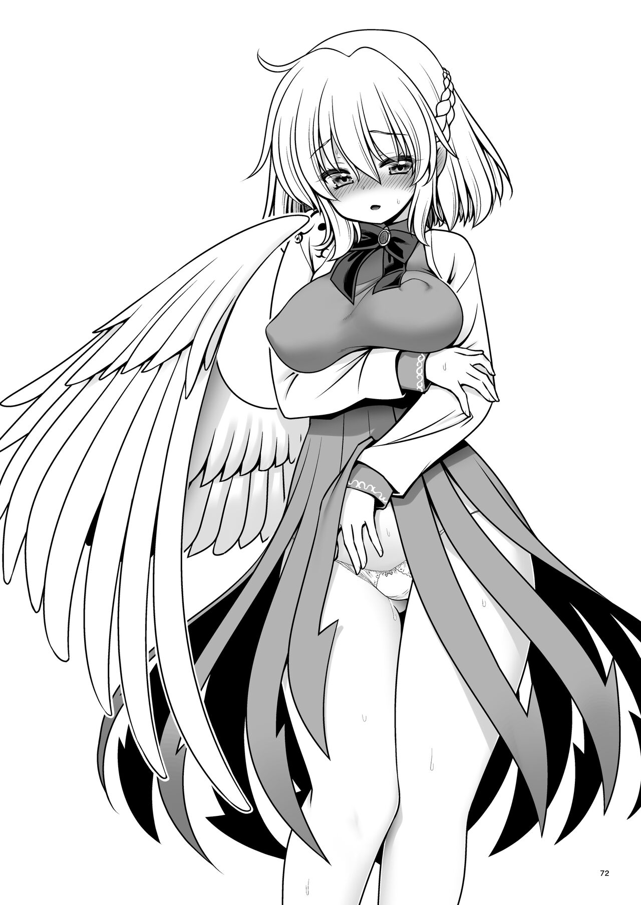 [Yosutebito na Mangakaki (Tomoki Tomonori)]Nureru Tsuki no Miyako Kanzenban(Touhou Project) [Digital] [English] [Decensored] Page 72