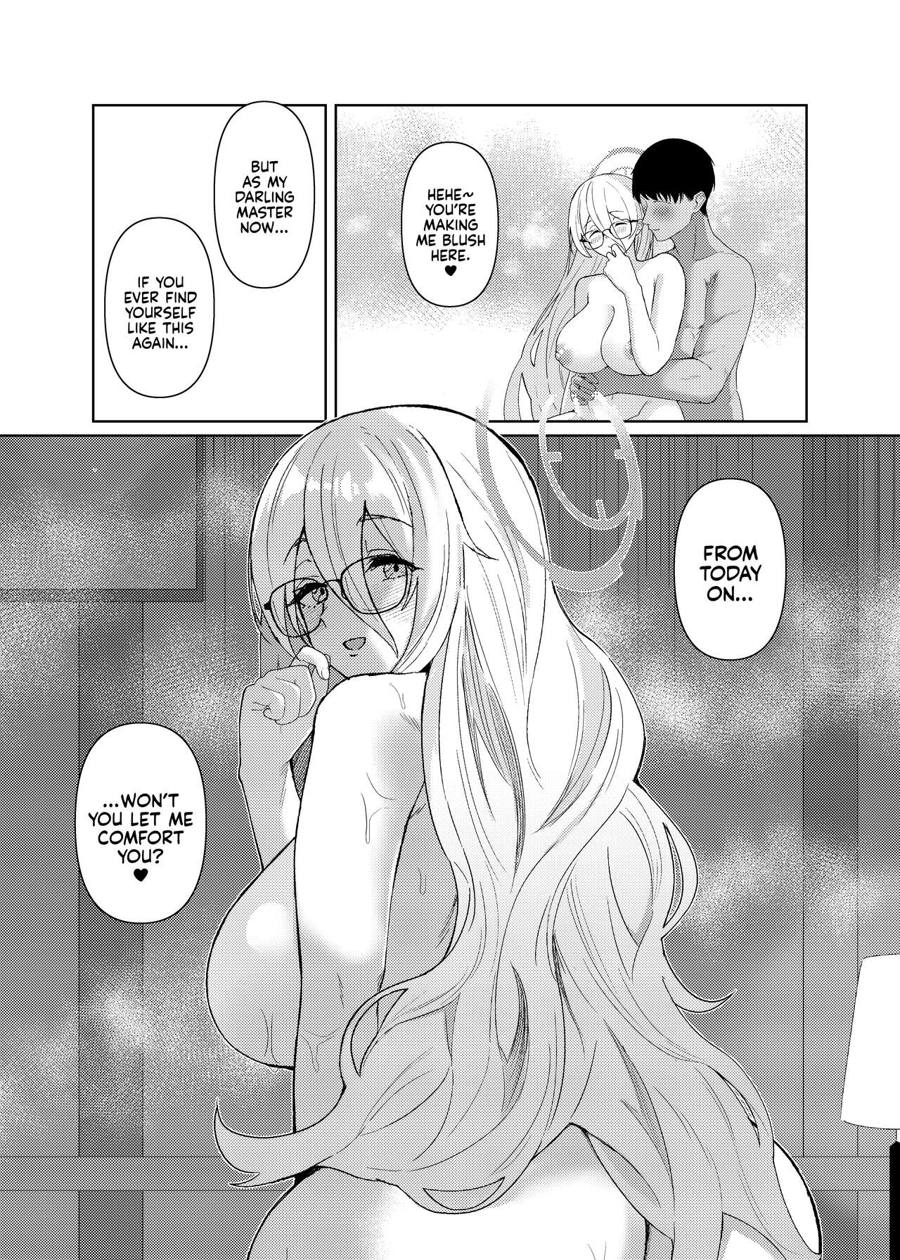 [Hako no Naka no Medaka (boxReeema)]Akane ni Iyasarete Mimasen ka? | Won't You Let Me Comfort You?(Blue Archive) [English] [Kyuume] [Digital] Page 32