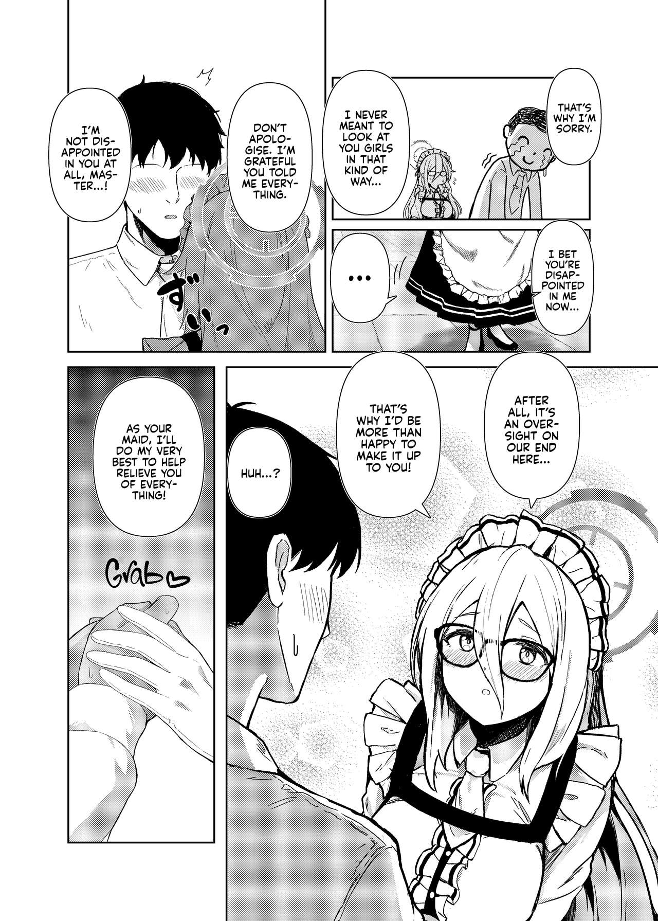 [Hako no Naka no Medaka (boxReeema)]Akane ni Iyasarete Mimasen ka? | Won't You Let Me Comfort You?(Blue Archive) [English] [Kyuume] [Digital] Page 5