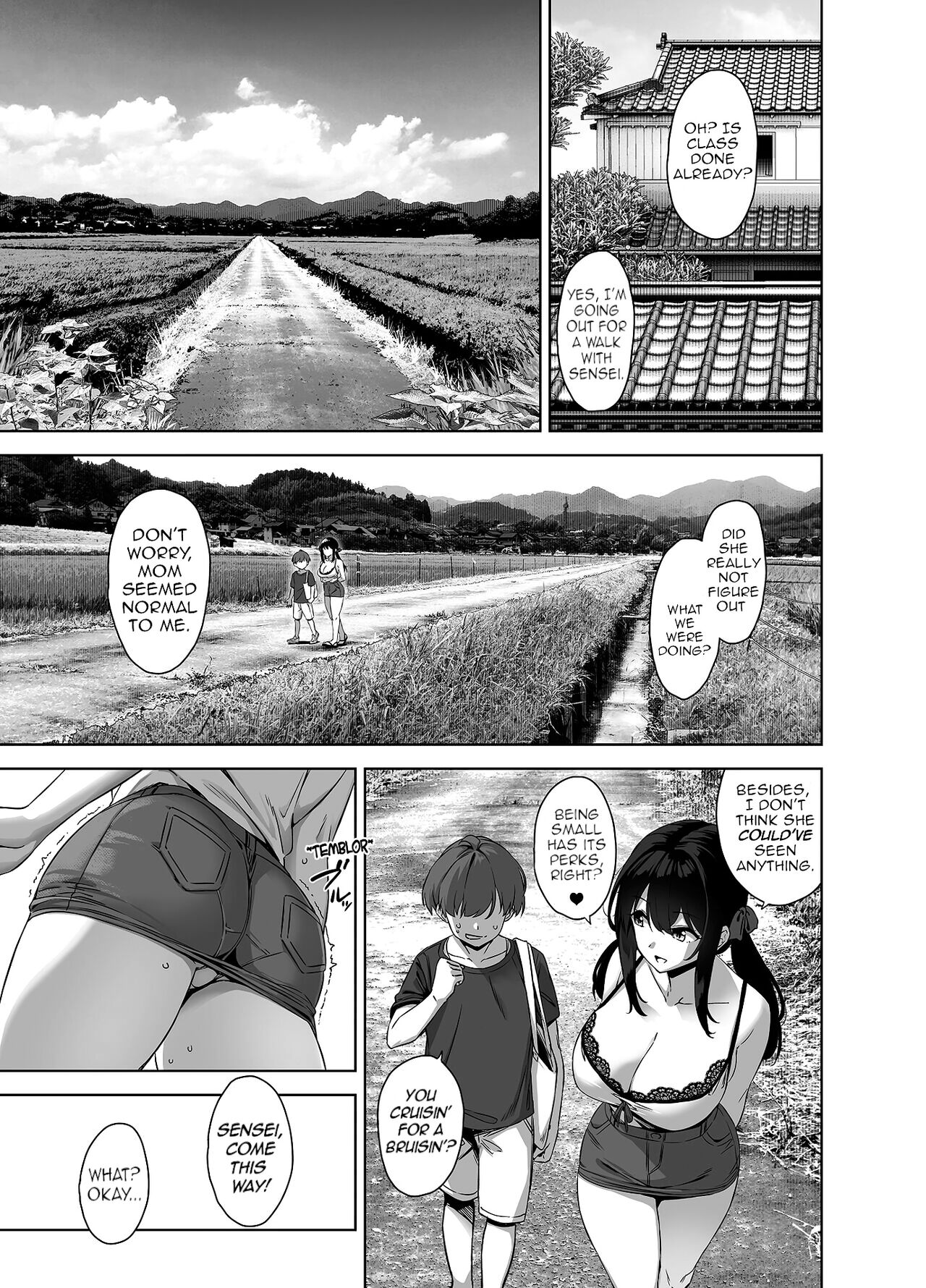[Σ-Arts (Mikemono Yuu)]Natsu to Inaka to Yuuwaku shite kuru Dekkai Oshiego[English] [AI Rewrite] [Decensored] [Digital] Page 33